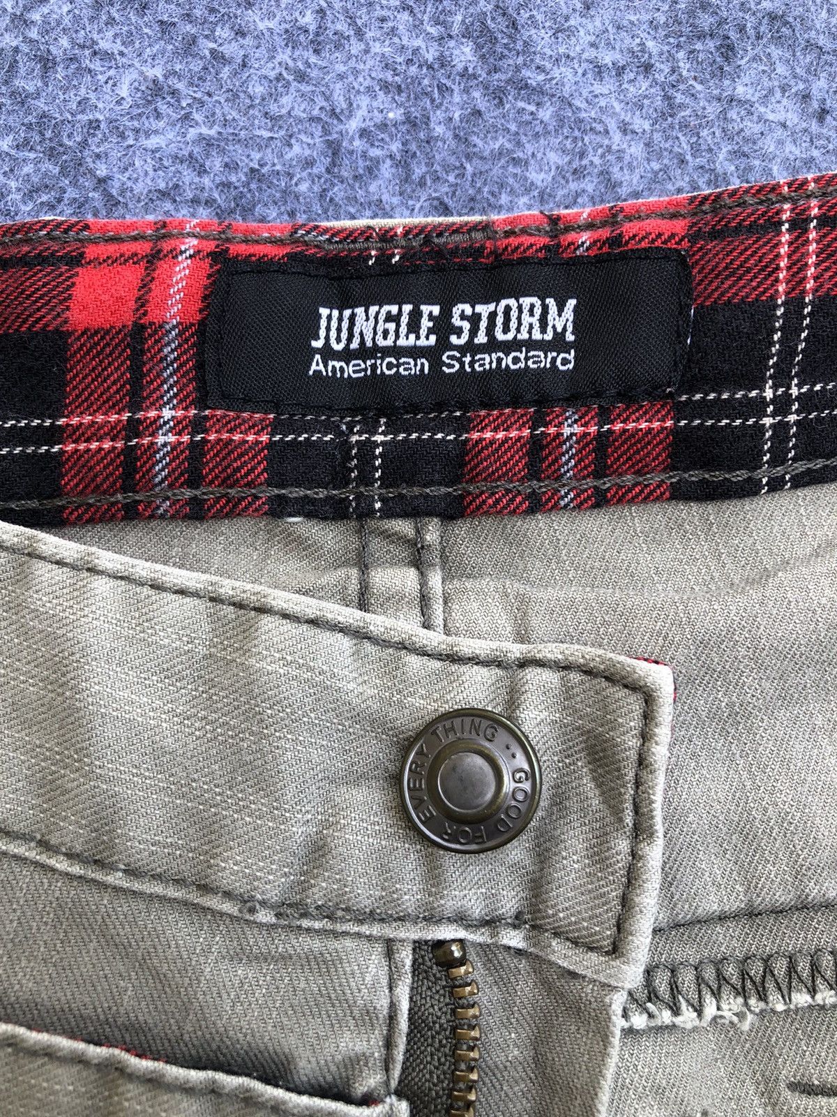 Japanese Brand Rare🔥Jungle Storm Double Waist jeans Size US 30 / EU 46 - 8 Thumbnail