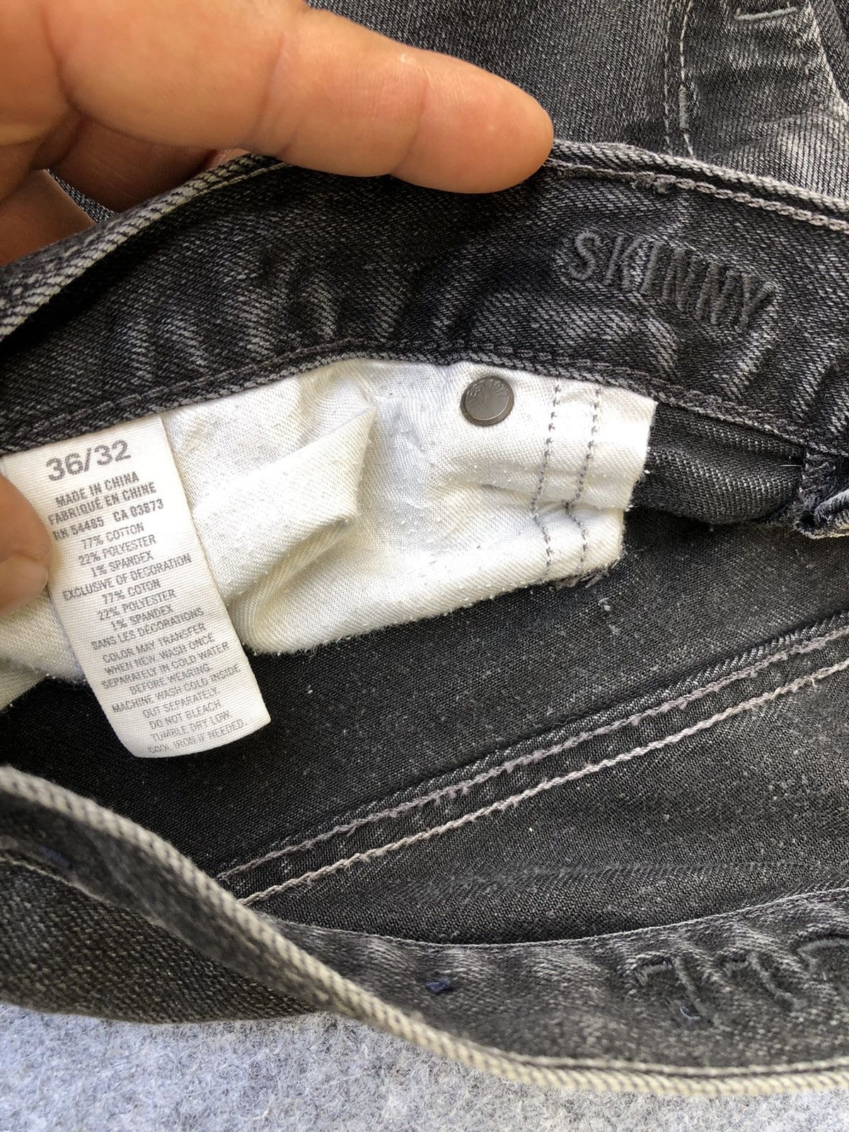 American Eagle Outfitters Rare🔥American Eagle Distressed Skinny Jeans Size US 38 / EU 54 - 7 Thumbnail