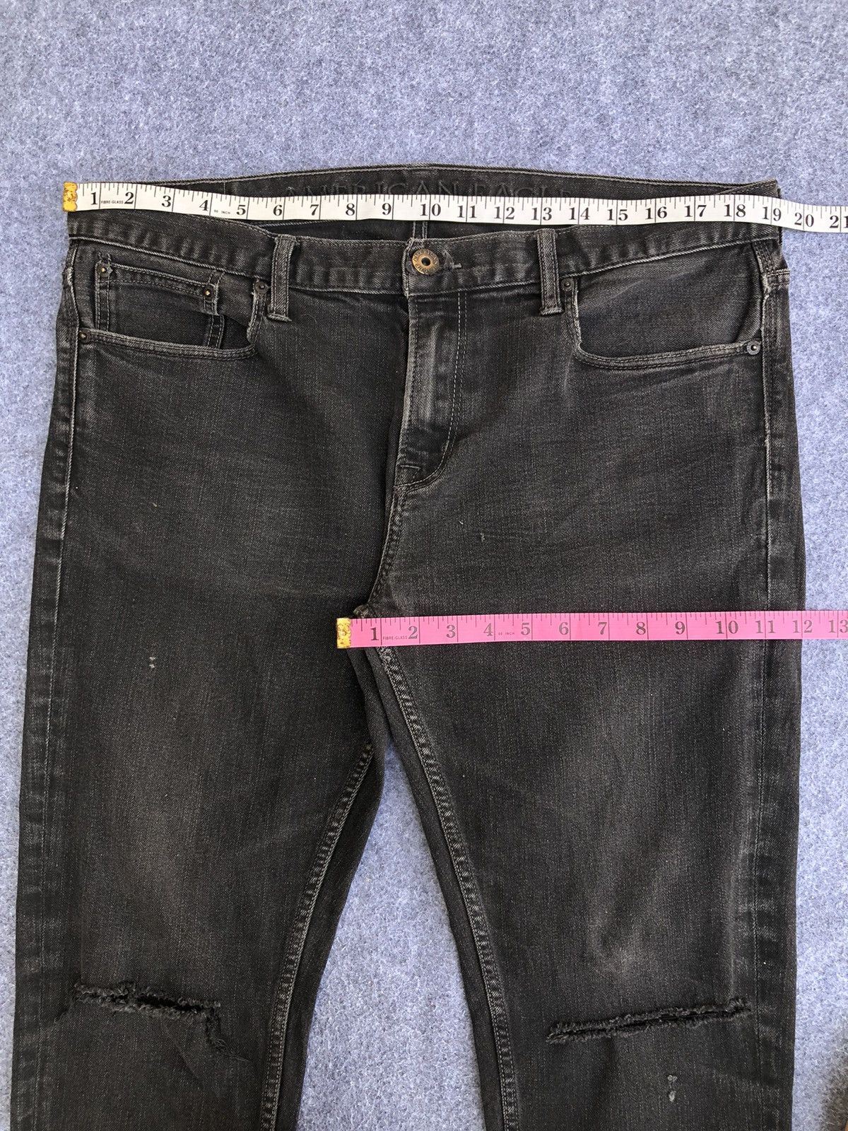 American Eagle Outfitters Rare🔥American Eagle Distressed Skinny Jeans Size US 38 / EU 54 - 9 Thumbnail