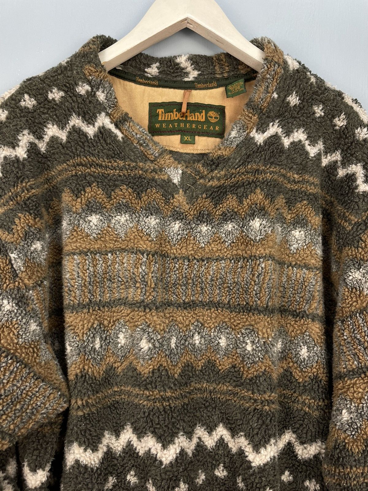 Timberland Vintage 90s Timberland sweatshirt Size US XL / EU 56 / 4 - 3 Thumbnail
