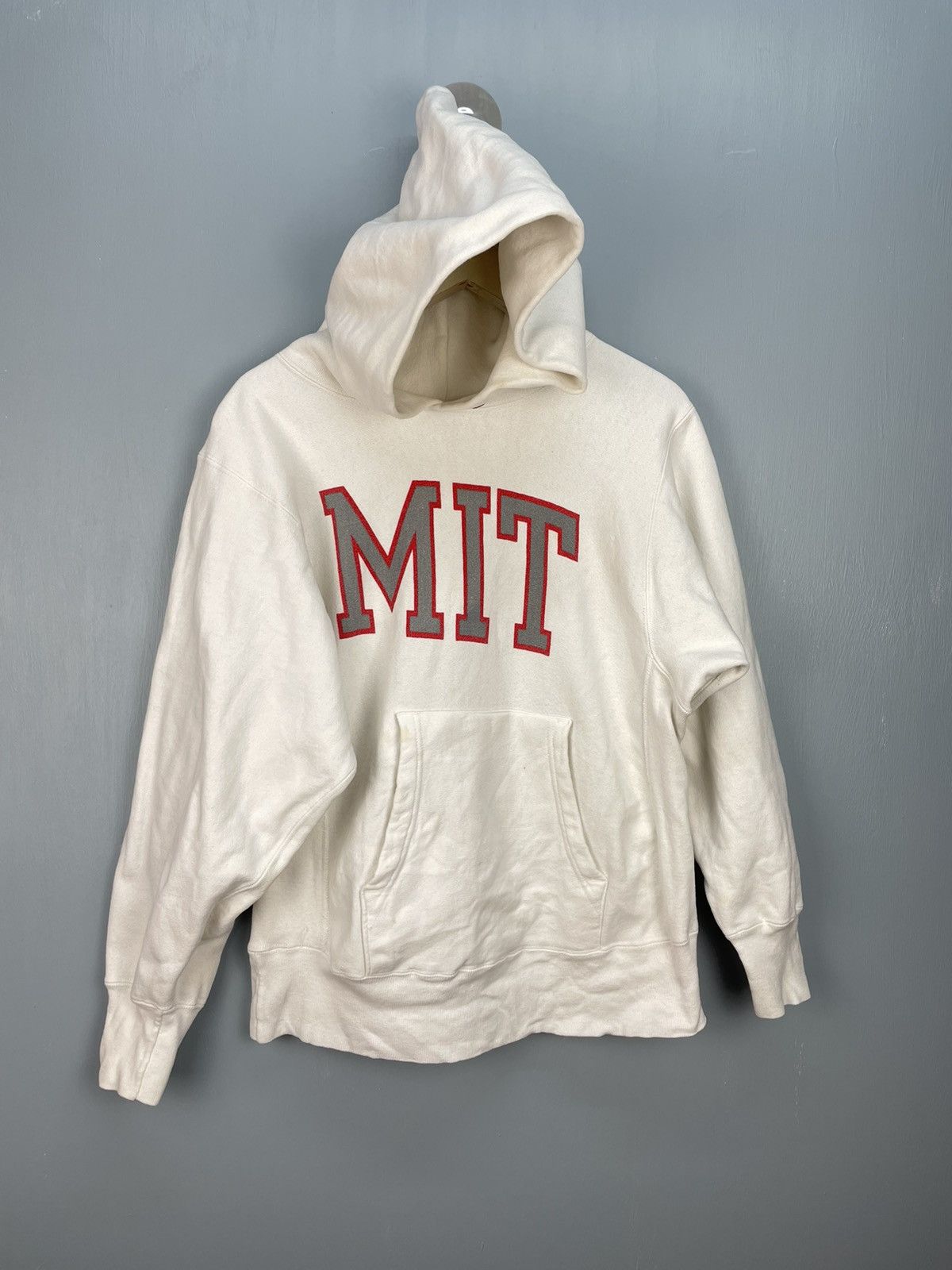 Champion Vintage 80s Champion MIT hoodie Size US S / EU 44-46 / 1 - 1 Thumbnail
