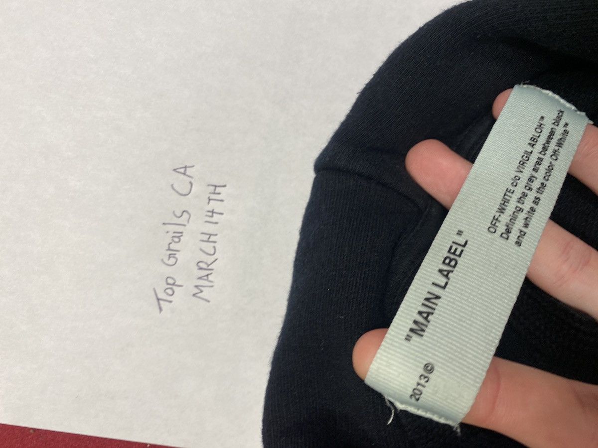 Off-White Used OFF-White Drawstring Pullover Hoodie Red/White X Logo Size US M / EU 48-50 / 2 - 8 Thumbnail