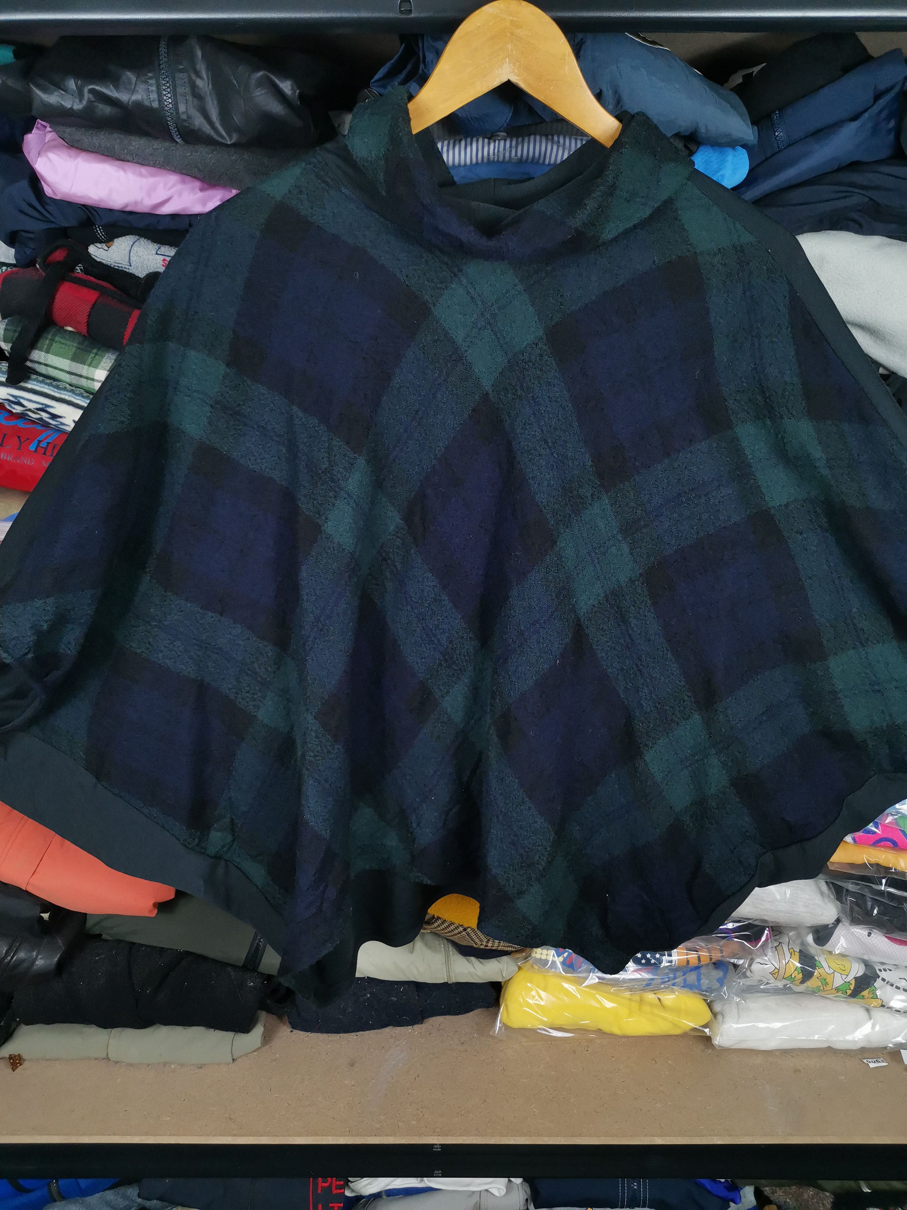 Vintage Japanese Brand Wool Pancho