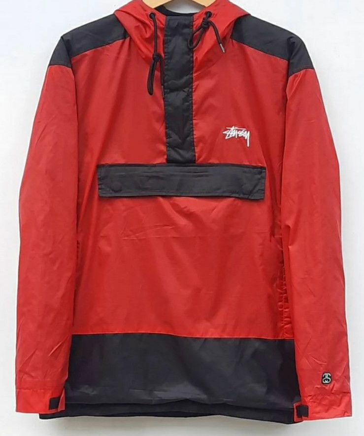 💥Stussy Ripstop Pullover Cagoule Jacket
