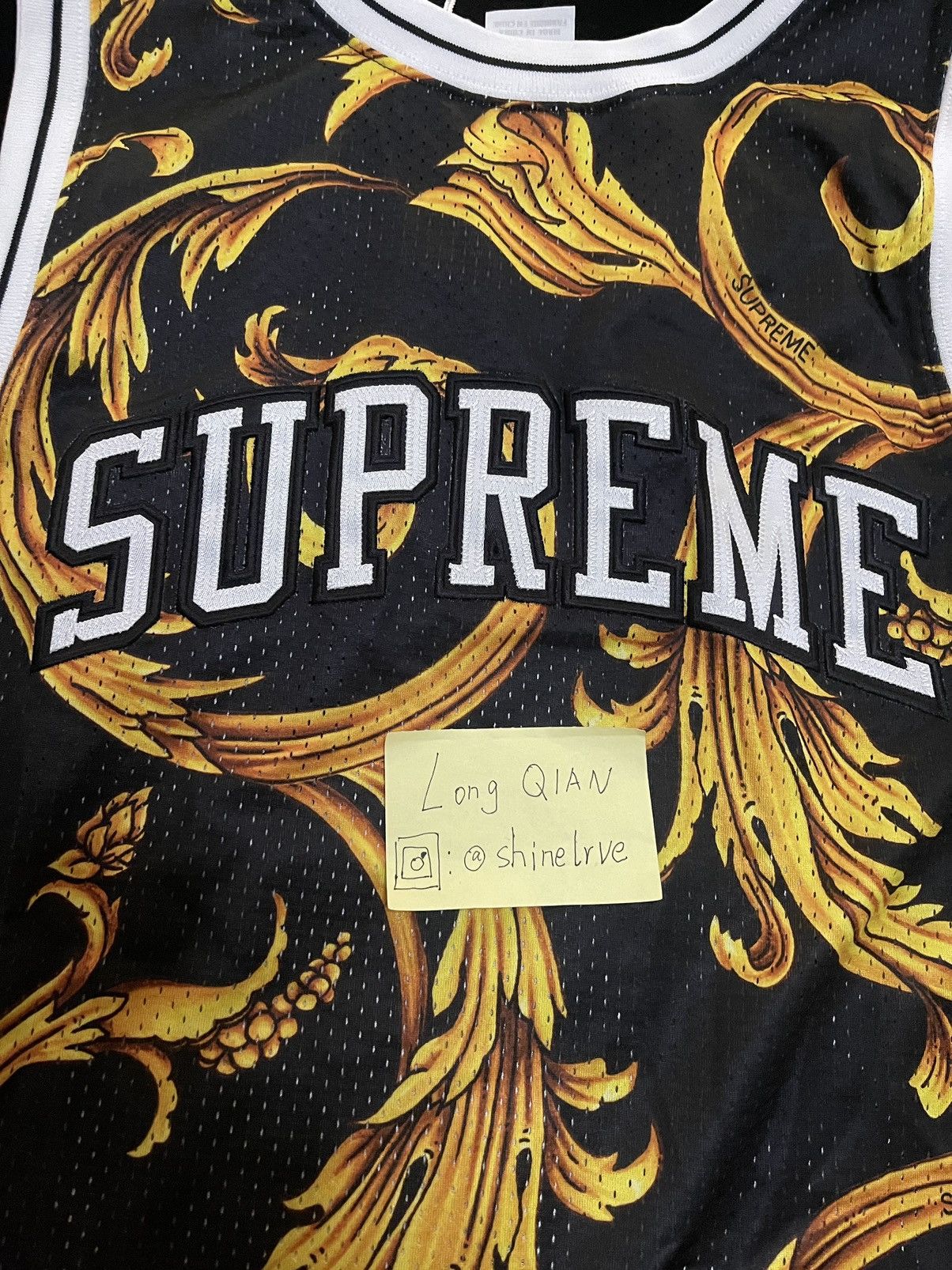 Supreme nike ss14 basketball Jersey