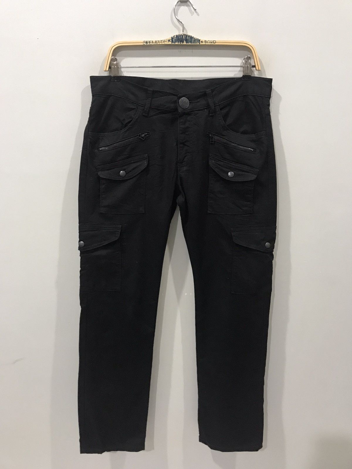 Lee Lee 8 Pockets Japan Street Style Cargo Bush Pant Size US 33 - 3 Thumbnail
