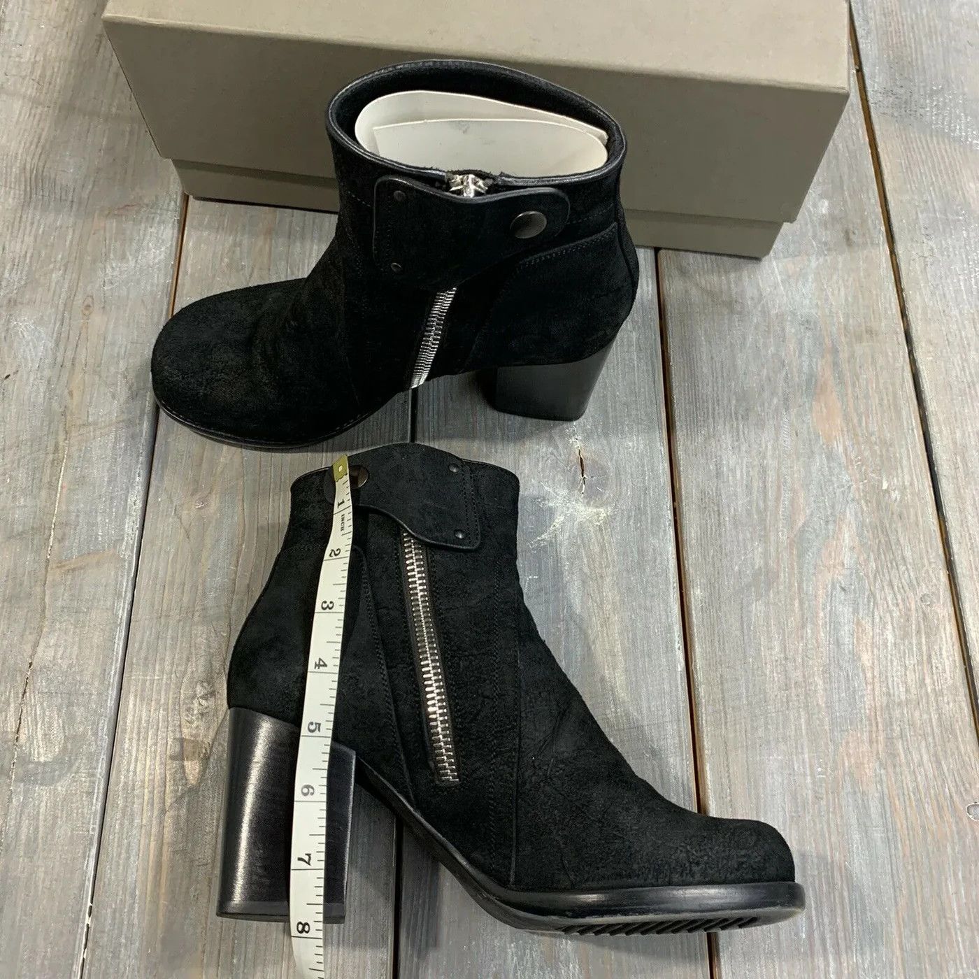 Rick Owens Like New SS14 Vicious Men's Heel Boots Size US 7 / EU 40 - 5 Thumbnail