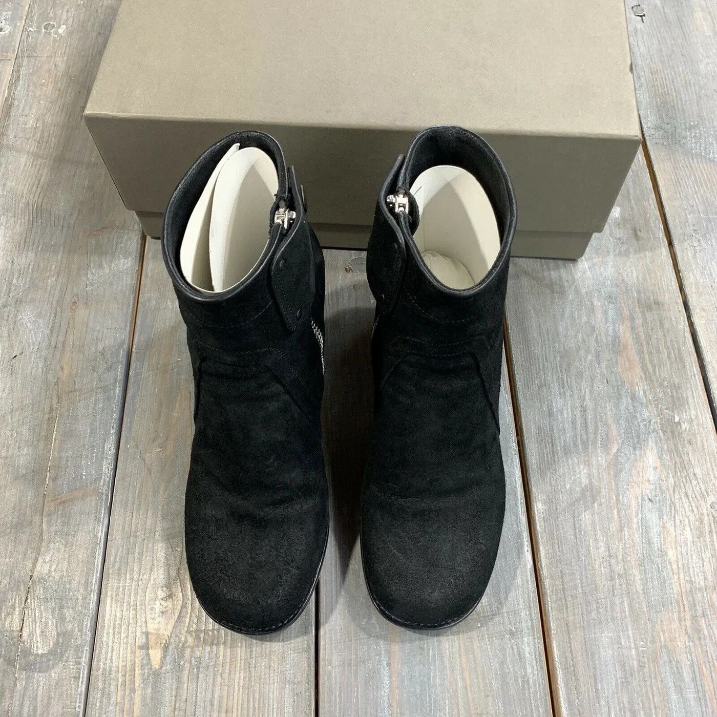 Rick Owens Like New SS14 Vicious Men's Heel Boots Size US 7 / EU 40 - 2 Thumbnail