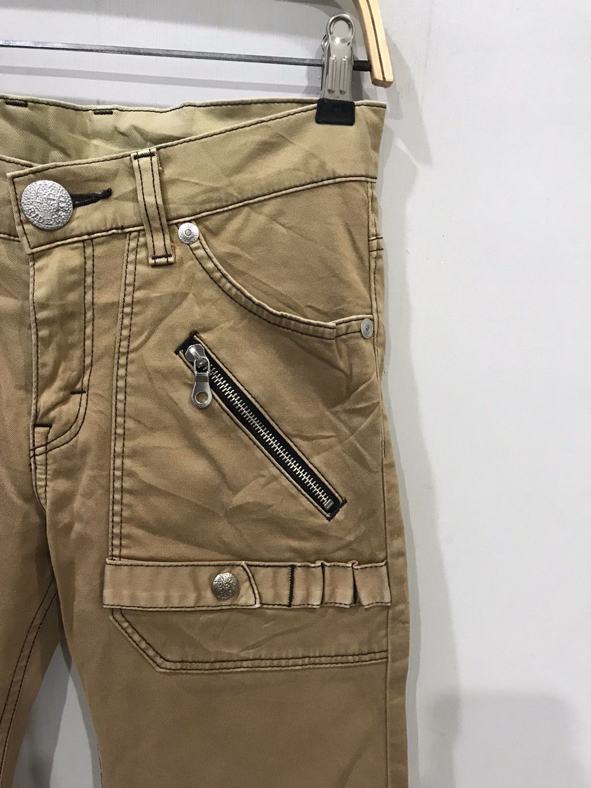 Lee × Seditionaries Lee Rare Design Punk Military Skinny Pant Size US 28 / EU 44 - 2 Thumbnail