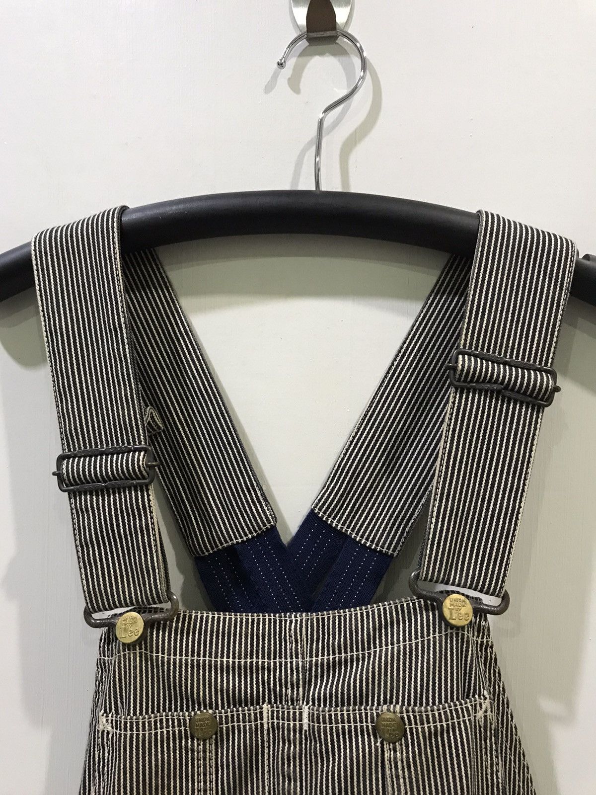 Lee LEE Heavy Duty Hickory Stripe Carpenter Apron Size US 34 / EU 50 - 2 Thumbnail