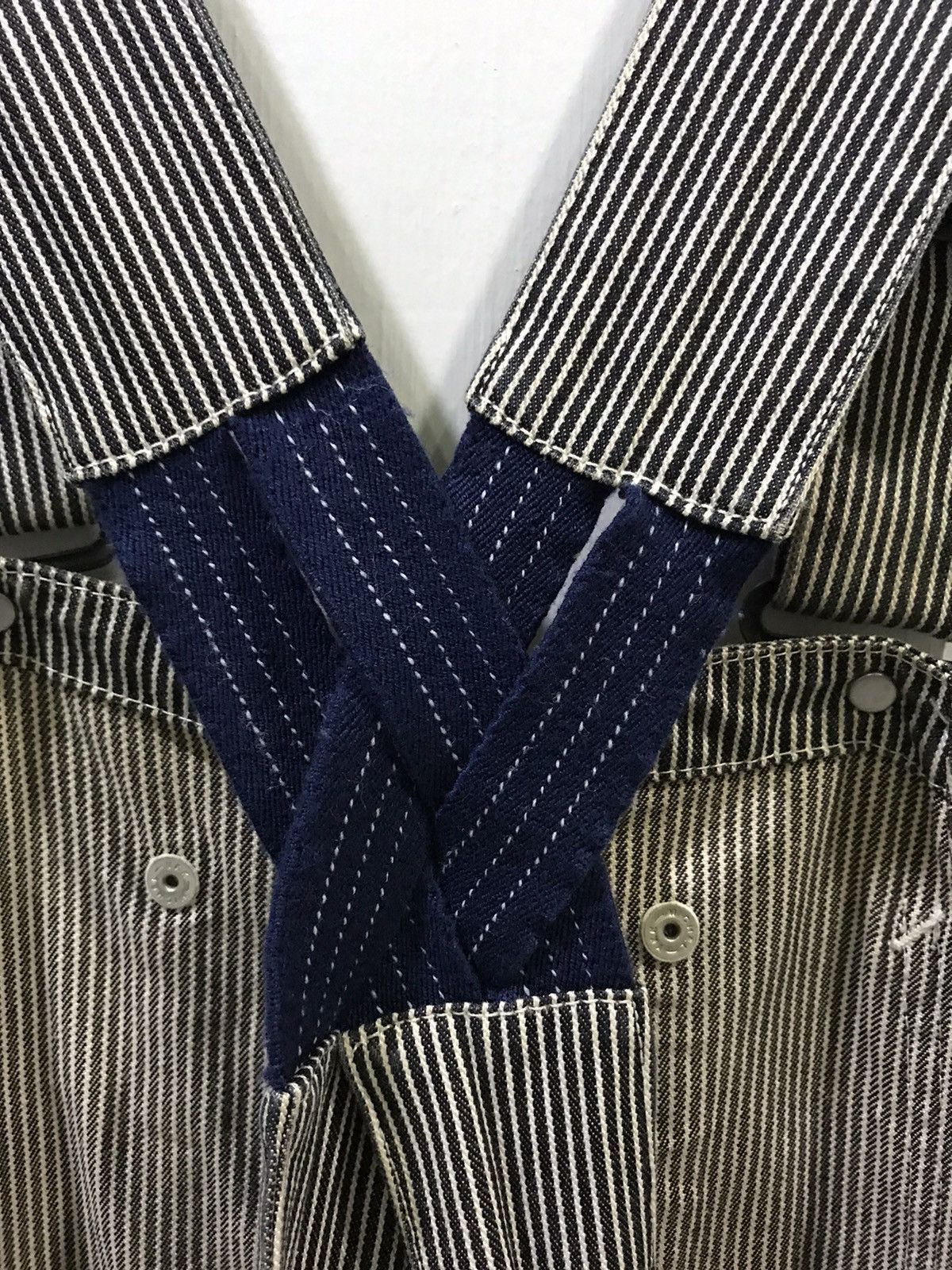 Lee LEE Heavy Duty Hickory Stripe Carpenter Apron Size US 34 / EU 50 - 9 Thumbnail