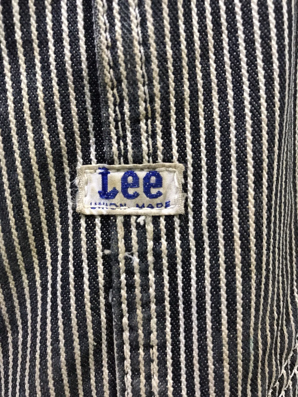 Lee LEE Heavy Duty Hickory Stripe Carpenter Apron Size US 34 / EU 50 - 5 Thumbnail