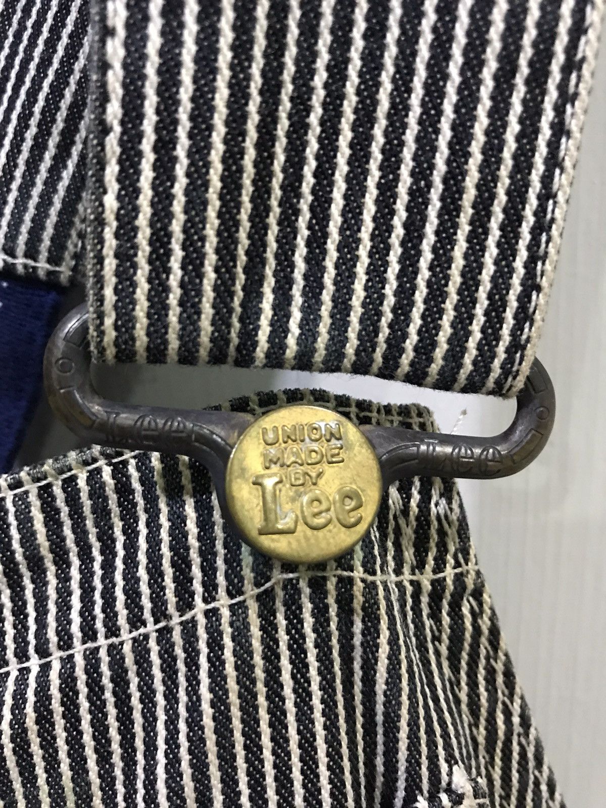 Lee LEE Heavy Duty Hickory Stripe Carpenter Apron Size US 34 / EU 50 - 6 Thumbnail