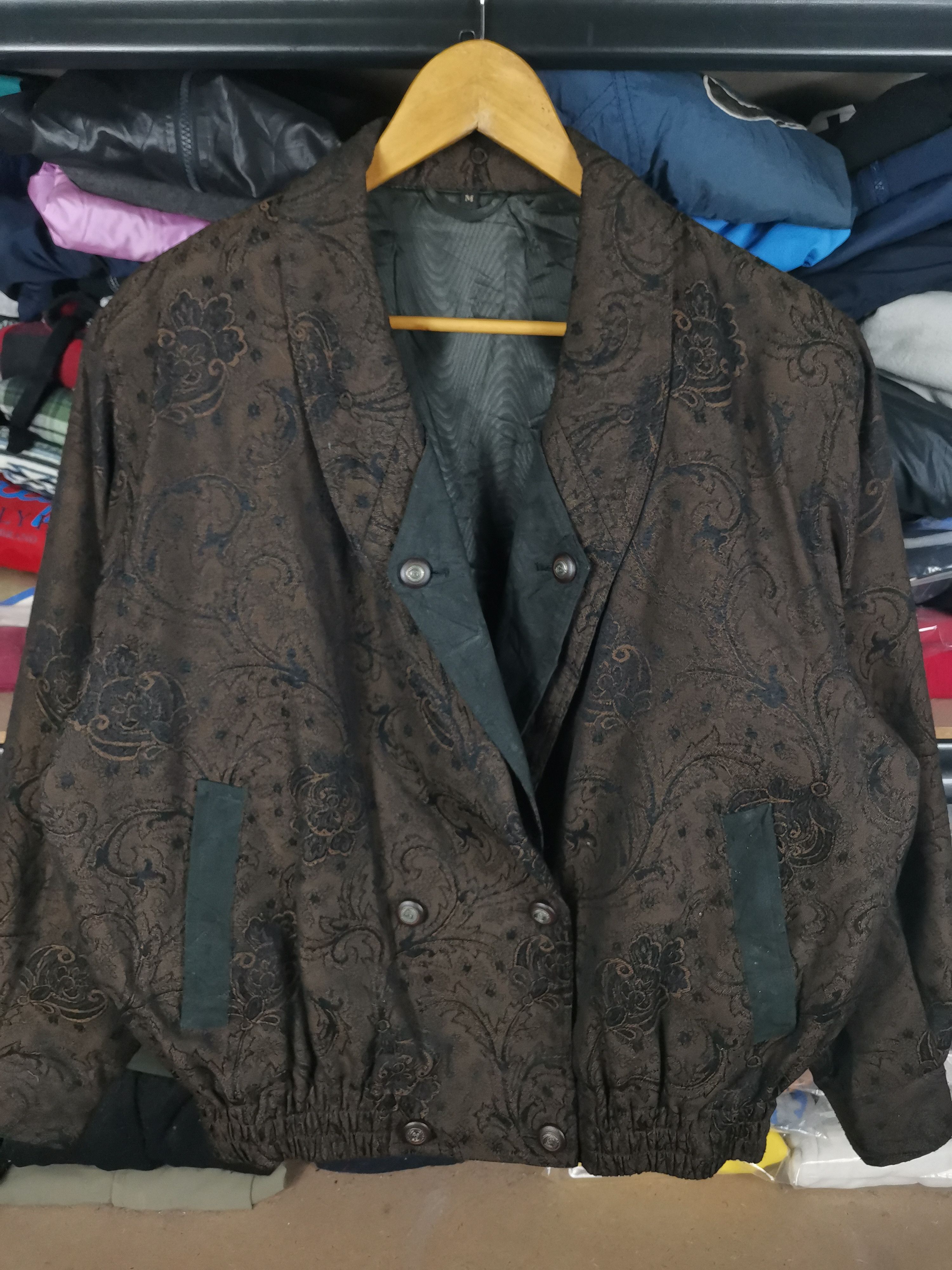 Designer × Japanese Brand × Vintage Vintage Japanese Brand Floral Cardigan Jacket Size US M / EU 48-50 / 2 - 1 Thumbnail