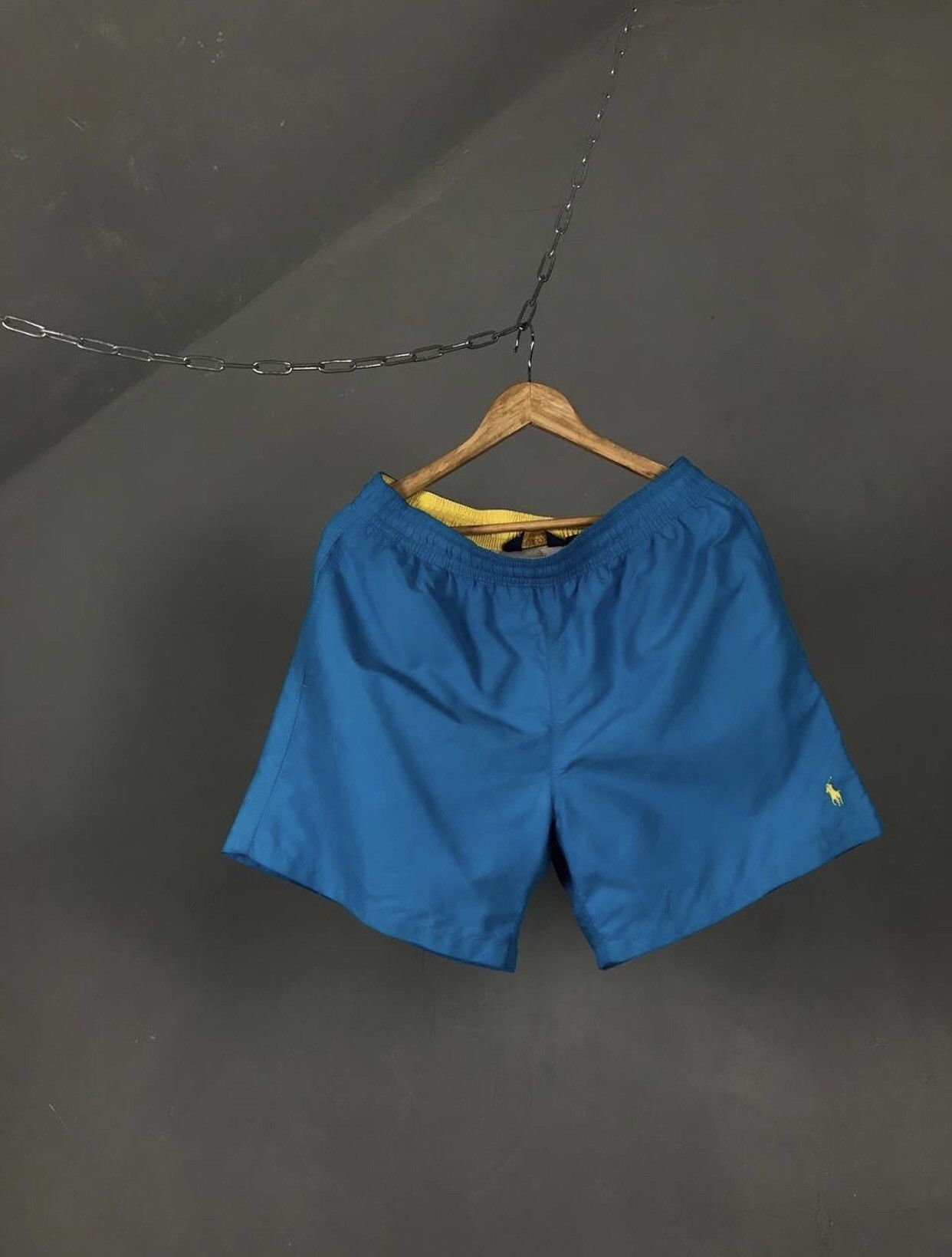 Polo Ralph Lauren Polo Ralph Lauren luxury streetwear blue shorts Size US 34 / EU 50 - 1 Thumbnail