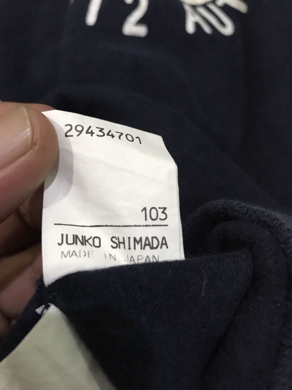 Japanese Brand JUNKO SHIMADA Spell Out Logo Long Leeeve Shirt Size US M / EU 48-50 / 2 - 5 Thumbnail