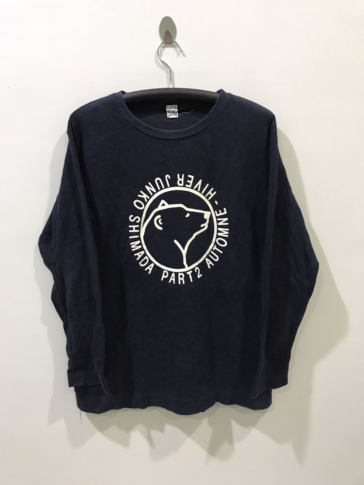 Japanese Brand JUNKO SHIMADA Spell Out Logo Long Leeeve Shirt Size US M / EU 48-50 / 2 - 1 Thumbnail