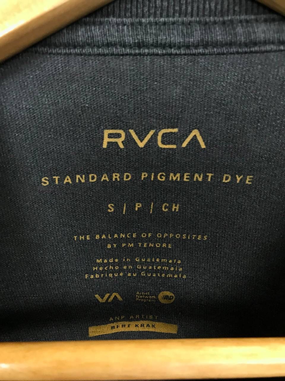 RVCA RVCA skulls luxury pigment dye overprinted longsleeve Size US S / EU 44-46 / 1 - 4 Thumbnail
