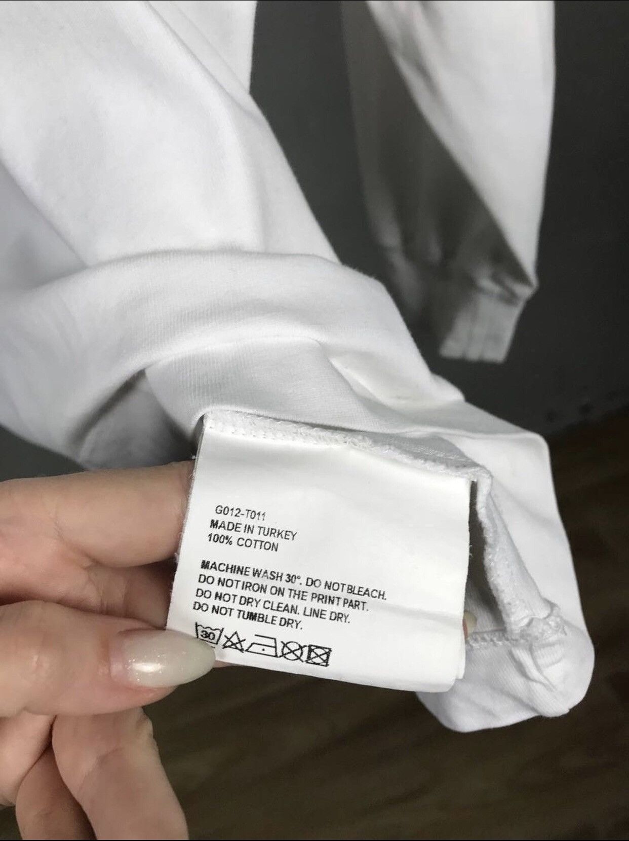 Designer × Gosha Rubchinskiy Gosha Rubchinskiy designer overprinted longsleeve Size US M / EU 48-50 / 2 - 5 Thumbnail