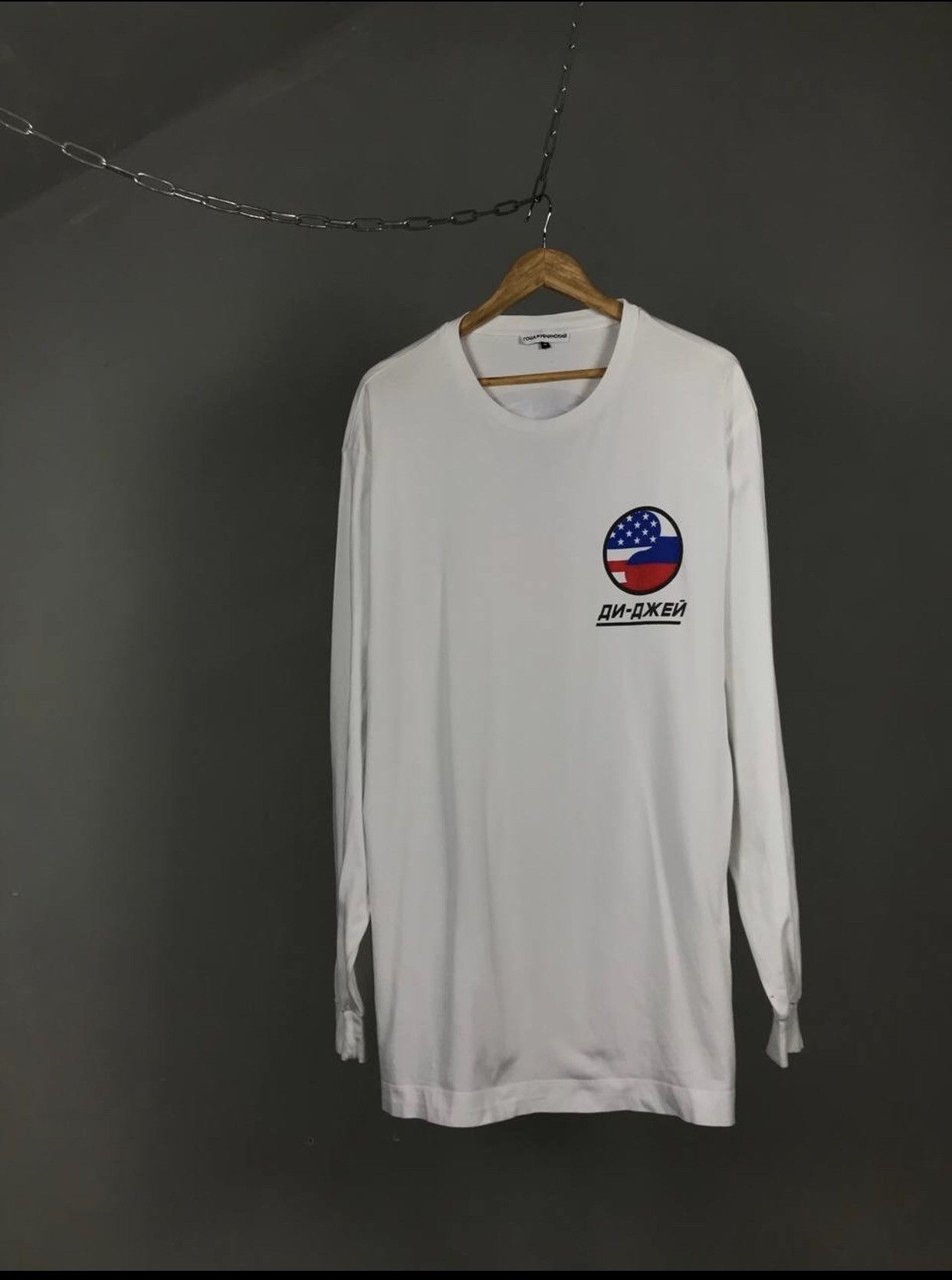 Designer × Gosha Rubchinskiy Gosha Rubchinskiy designer overprinted longsleeve Size US M / EU 48-50 / 2 - 1 Thumbnail