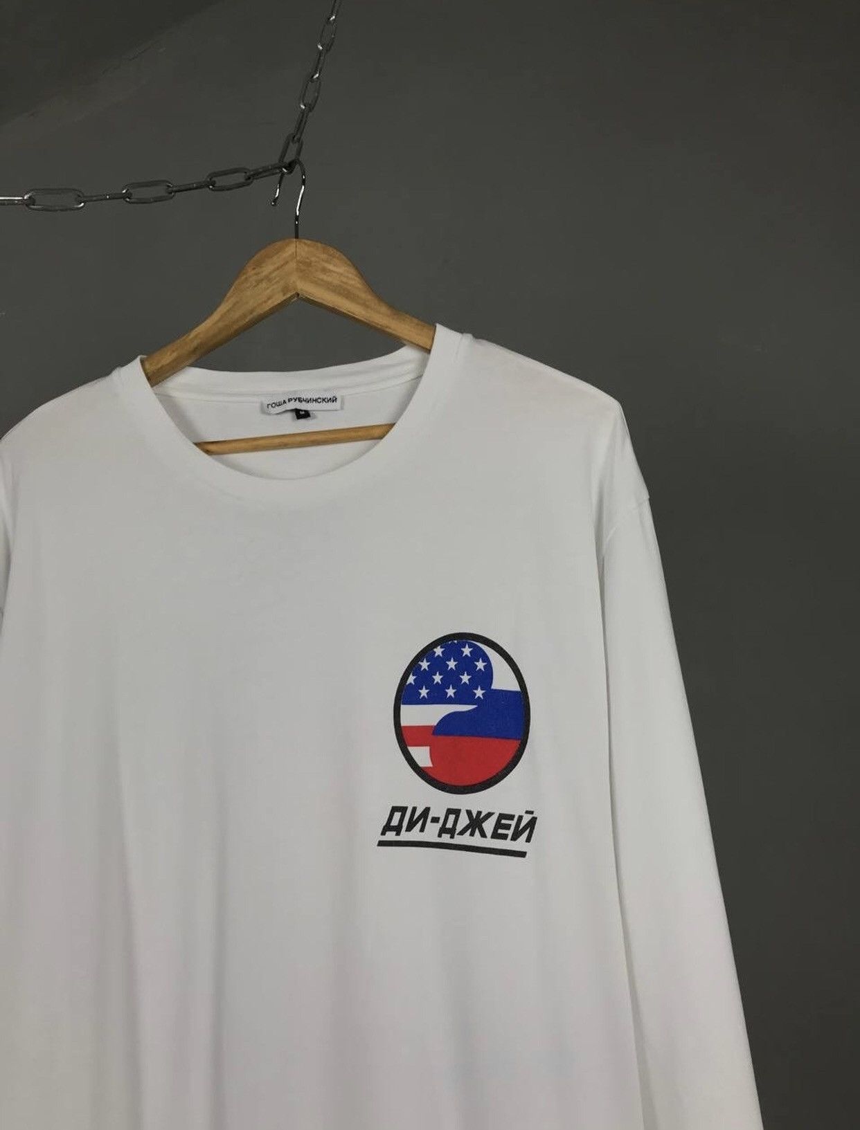 Designer × Gosha Rubchinskiy Gosha Rubchinskiy designer overprinted longsleeve Size US M / EU 48-50 / 2 - 3 Thumbnail