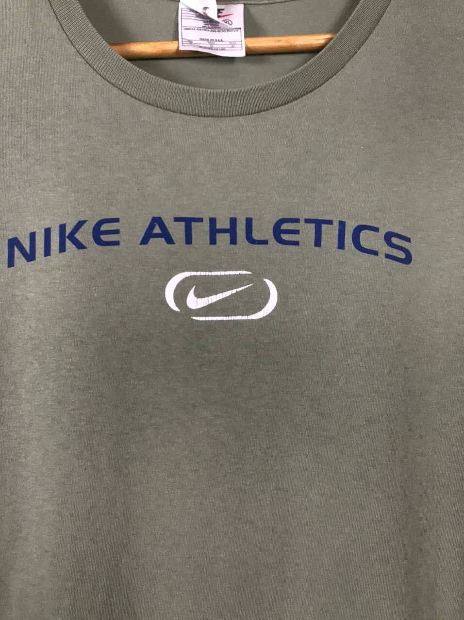 Nike Nike swoosh streetwear vintage center logo made in USA Size US S / EU 44-46 / 1 - 3 Thumbnail