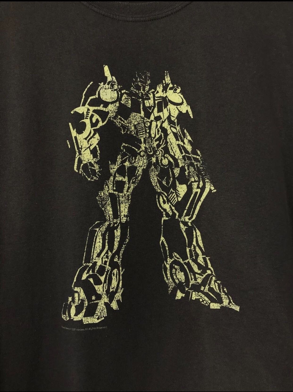 Vintage Transformers movie 2007 vintage optimus prime streetwear tee Size US L / EU 52-54 / 3 - 3 Thumbnail