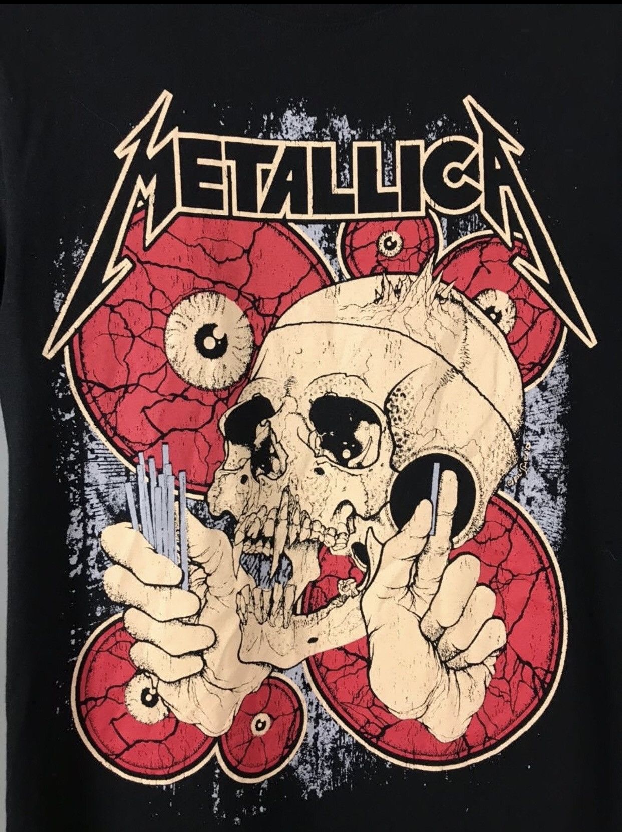 Band Tees × Metallica × Vintage Metallica Vintage Rock Band Tee Size US M / EU 48-50 / 2 - 3 Thumbnail