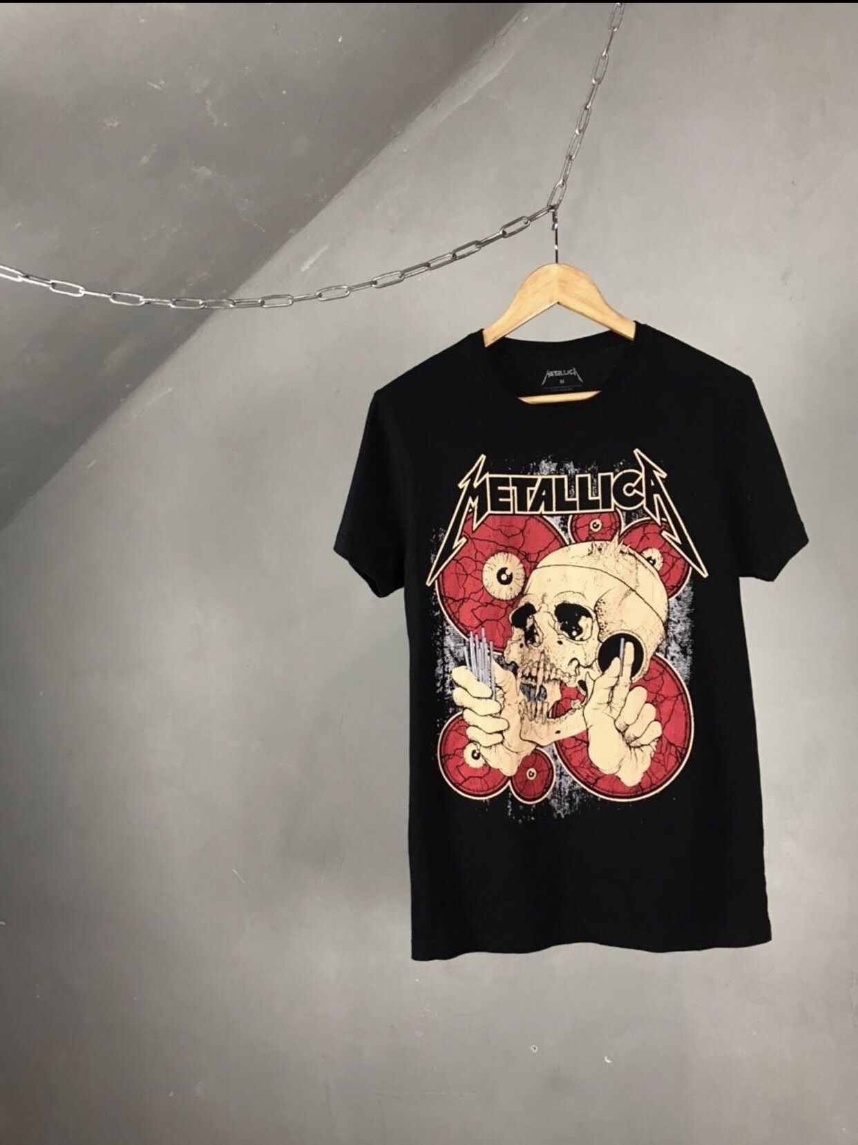 Band Tees × Metallica × Vintage Metallica Vintage Rock Band Tee Size US M / EU 48-50 / 2 - 1 Thumbnail