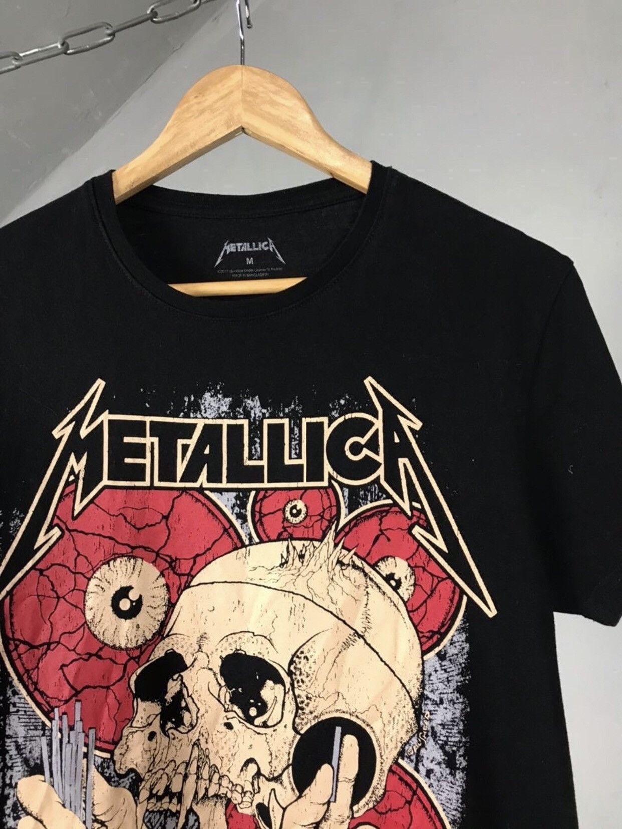 Band Tees × Metallica × Vintage Metallica Vintage Rock Band Tee Size US M / EU 48-50 / 2 - 2 Thumbnail