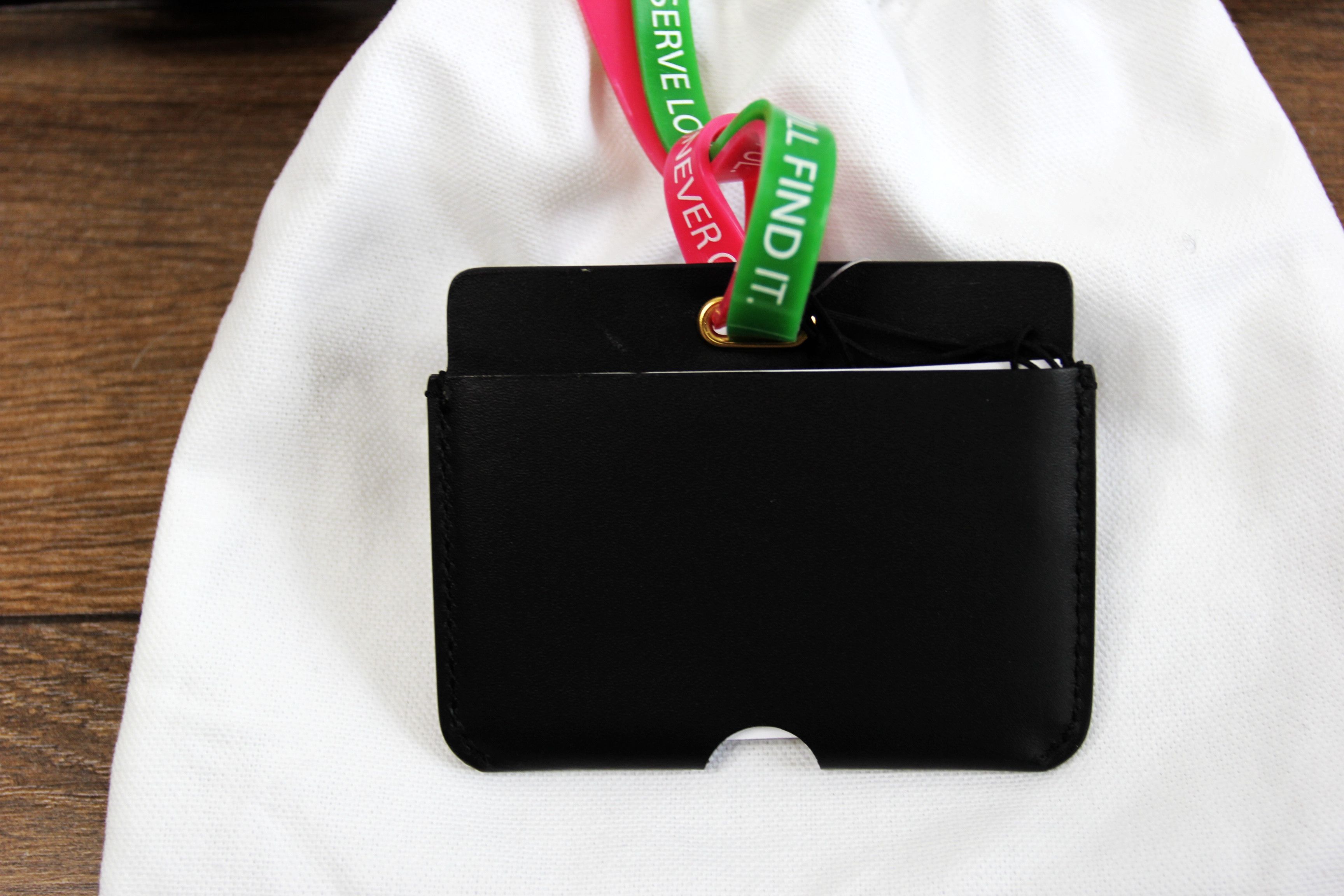 JW Anderson BNWT AW22 J.W.ANDERSON NECK STRAP CARDHOLDER Size ONE SIZE - 5 Thumbnail