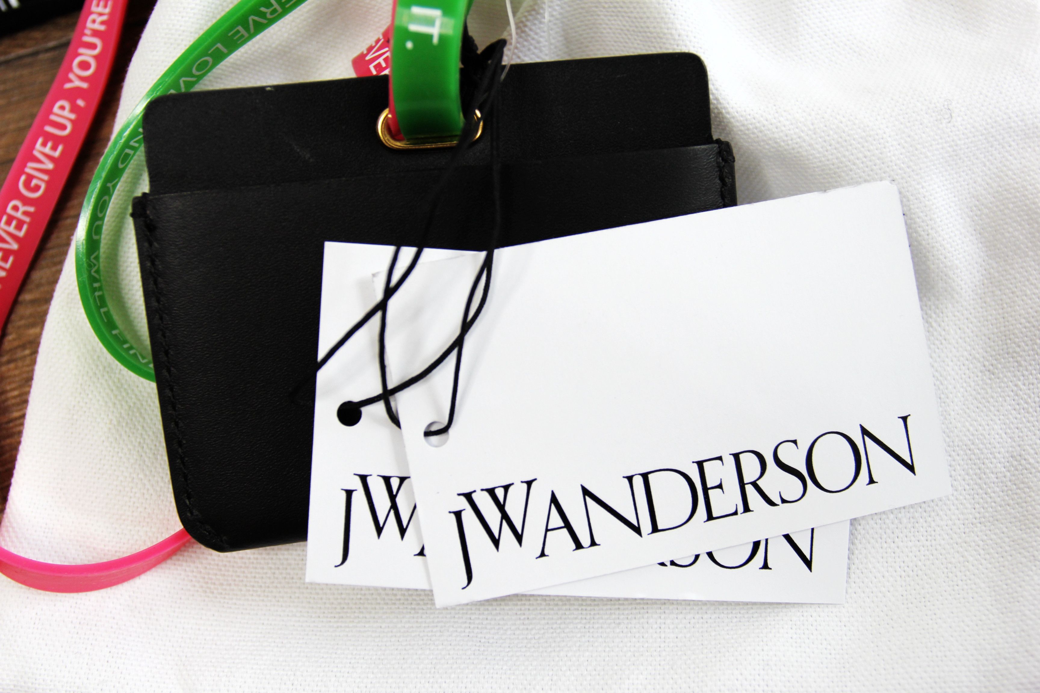 JW Anderson BNWT AW22 J.W.ANDERSON NECK STRAP CARDHOLDER Size ONE SIZE - 2 Thumbnail
