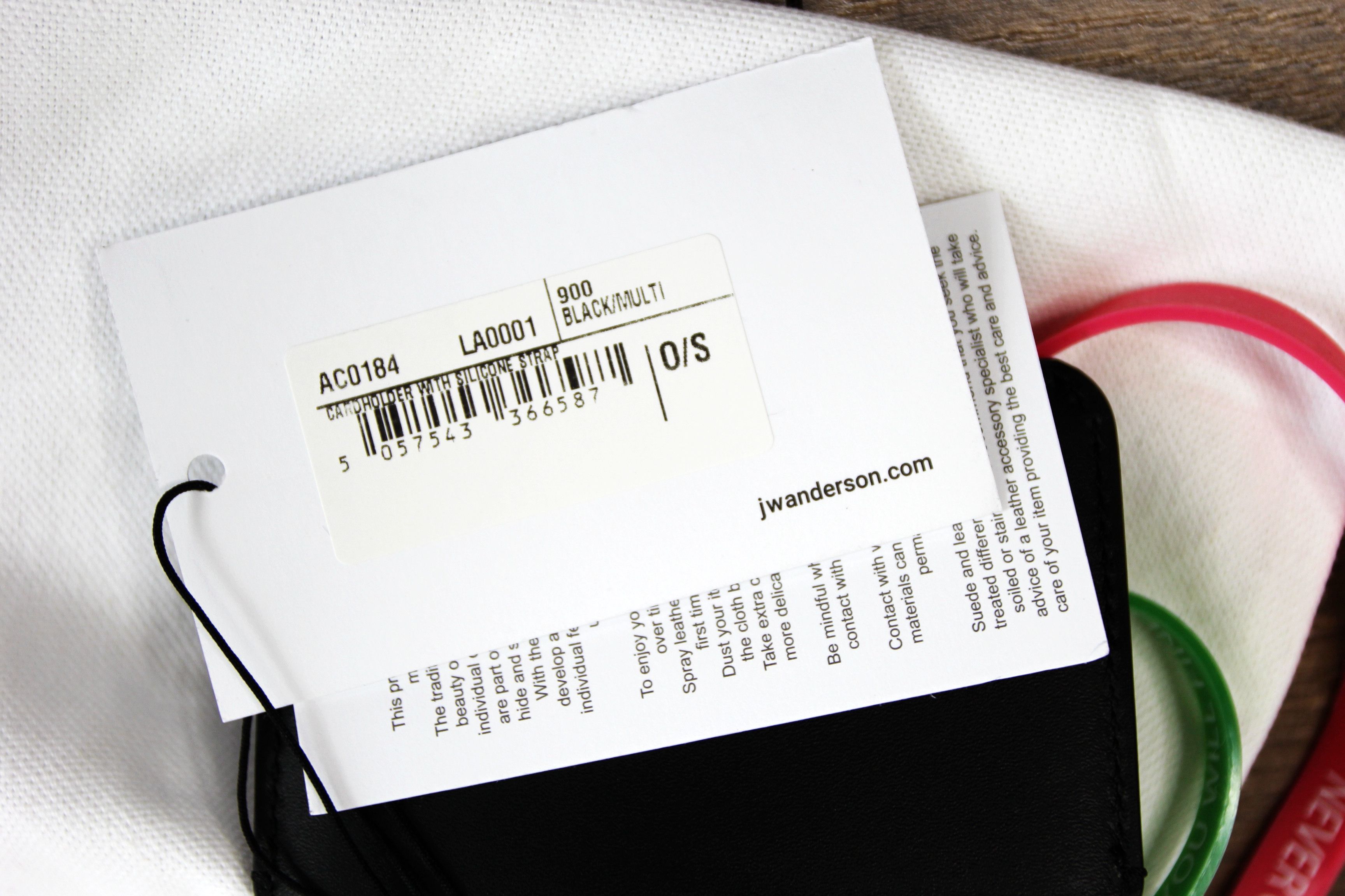 JW Anderson BNWT AW22 J.W.ANDERSON NECK STRAP CARDHOLDER Size ONE SIZE - 6 Thumbnail