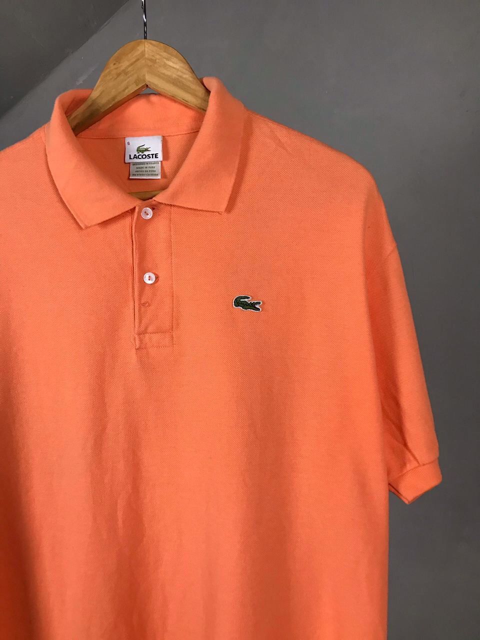 Lacoste Lacoste Vintage Luxury Polo Tee Size US XL / EU 56 / 4 - 2 Thumbnail