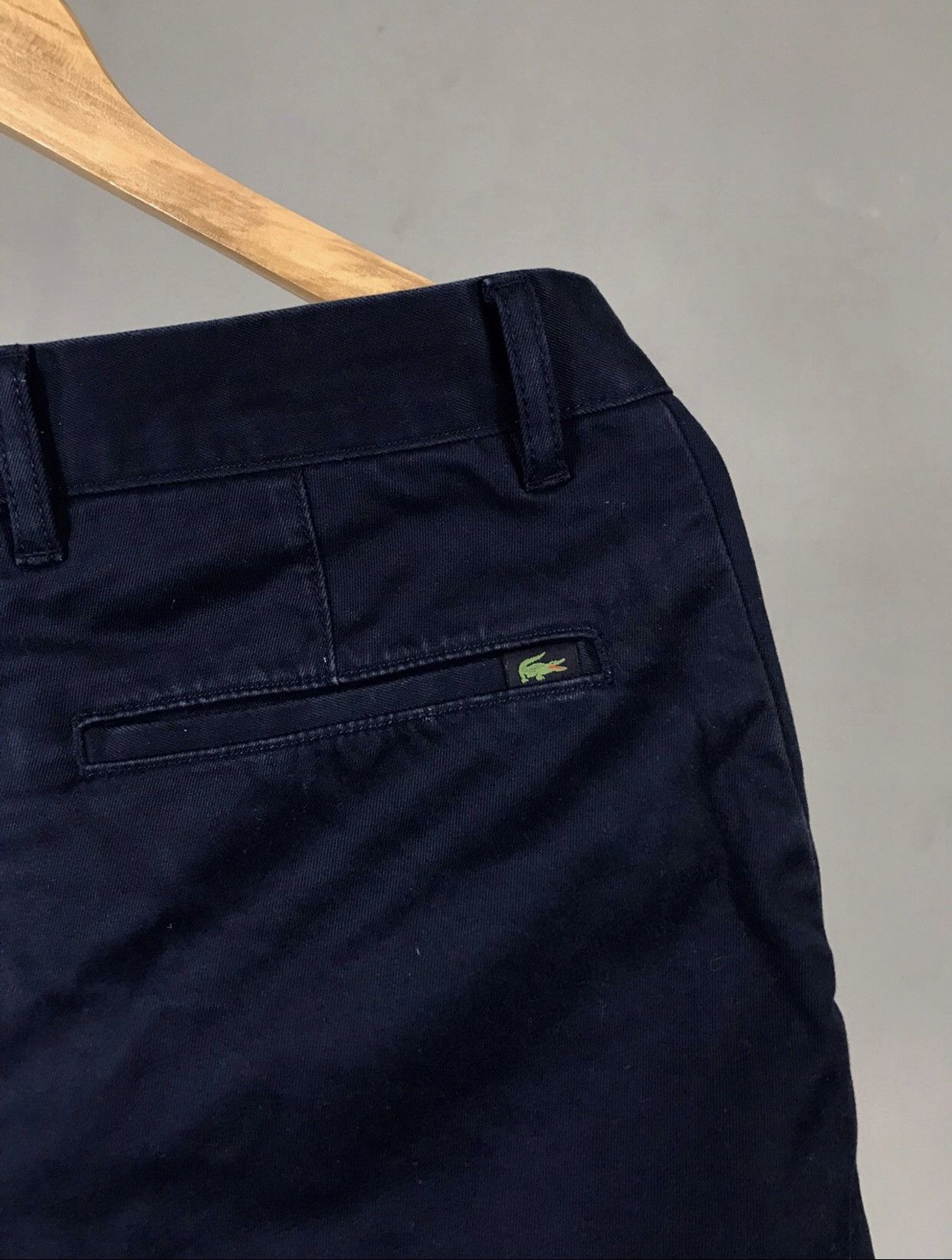 Lacoste Lacoste Luxury Streetwear Navy Blue Shorts Size US 32 / EU 48 - 7 Thumbnail