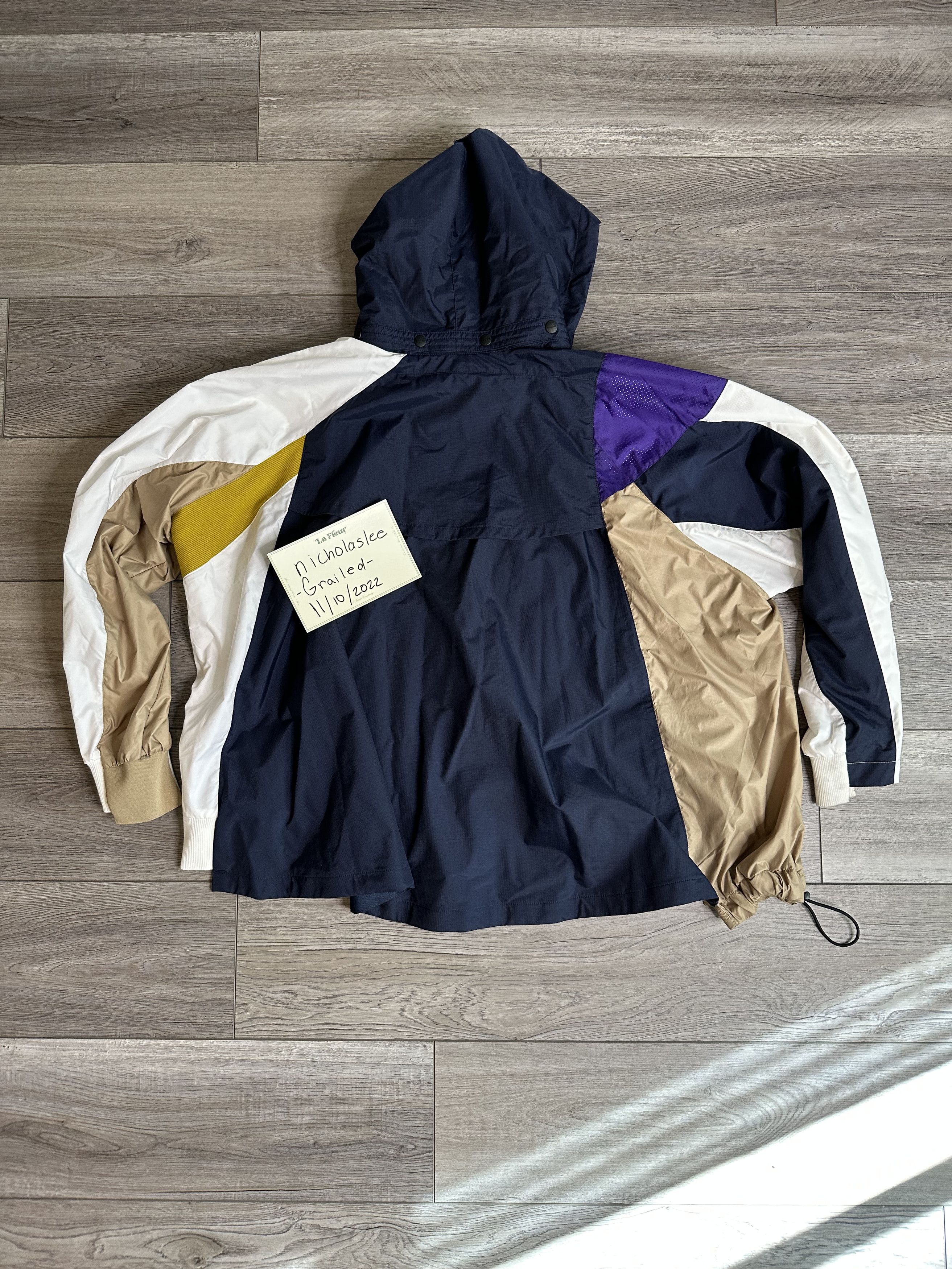 WMNS) Nike x sacai Double-Zip Jacket 'Black Dark Obsidian