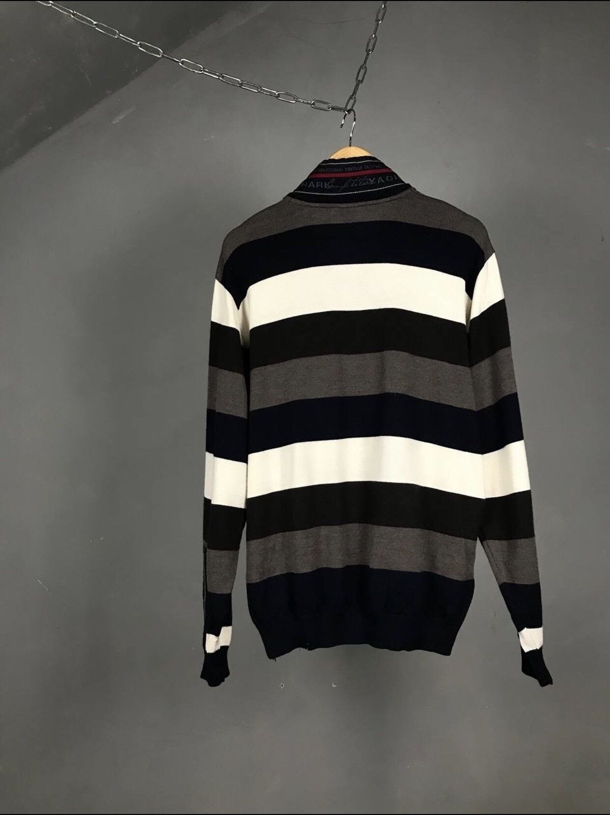 Paul & Shark Paul & Shark luxury multicolor 1/4 zip sweatshirt Size US XL / EU 56 / 4 - 7 Thumbnail