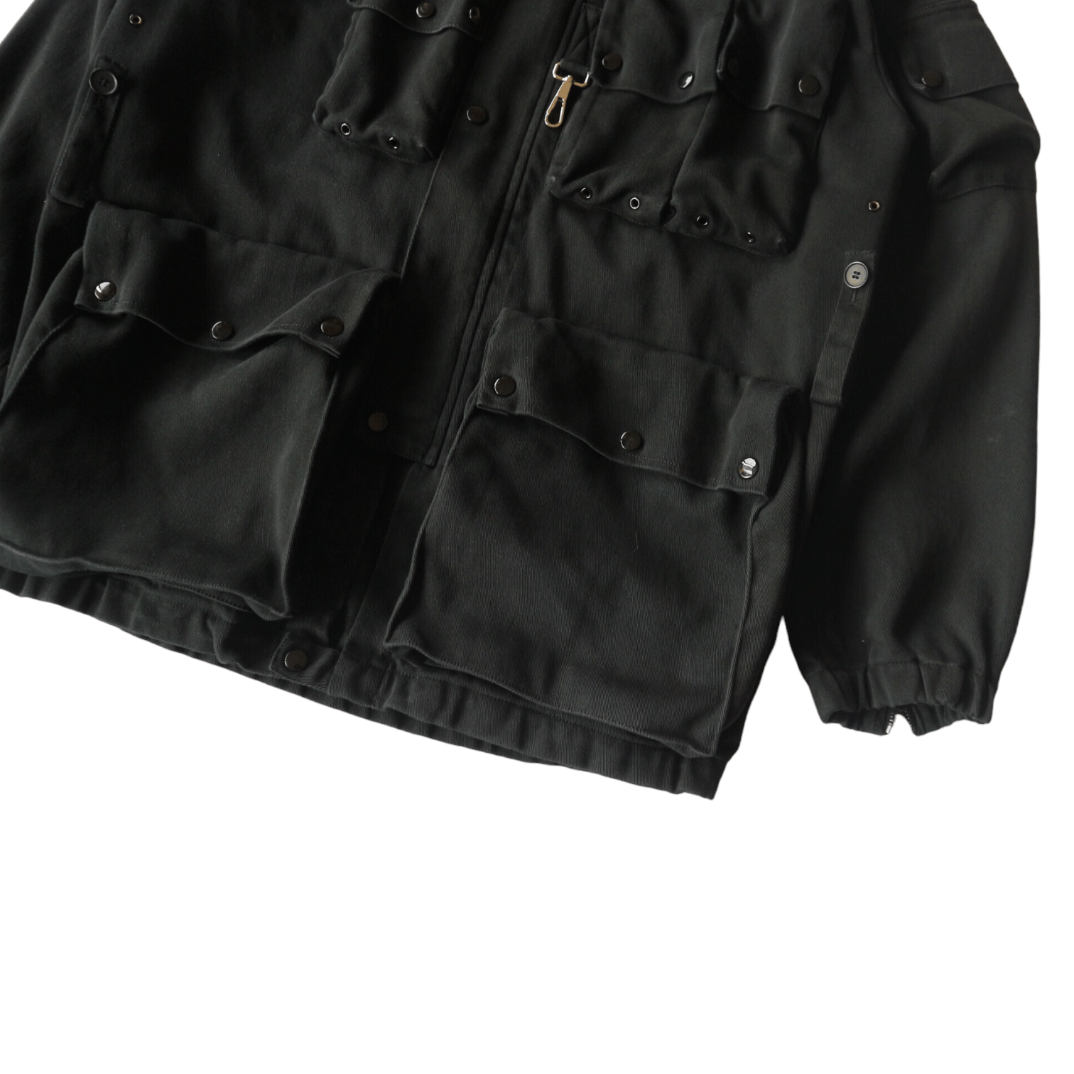 Japanese Brand × Sandro Sandro FW 2020 Multi Pocket Tactical Jacket Size US L / EU 52-54 / 3 - 6 Thumbnail