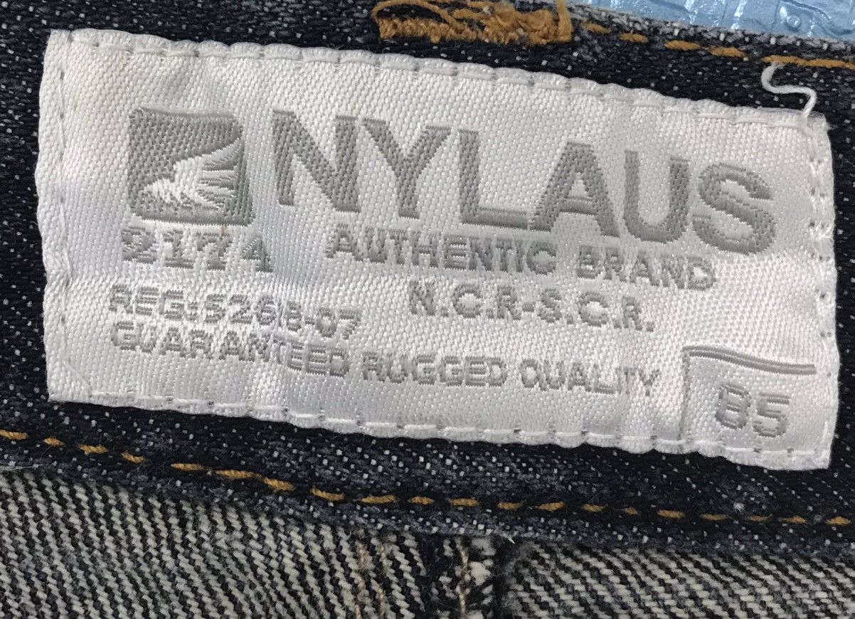 Japanese Brand NYLAUS AUTHENTIC BRAND N.C.R-S.C.R DENIM PANTS Size US 34 / EU 50 - 13 Thumbnail