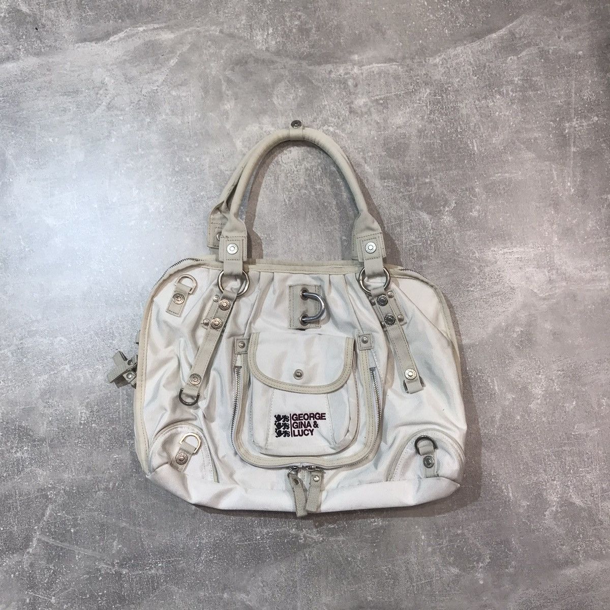 Handbag Gina Lucy Rucksack RARE GGL GEORGE GINA LUCY BAG Y2K