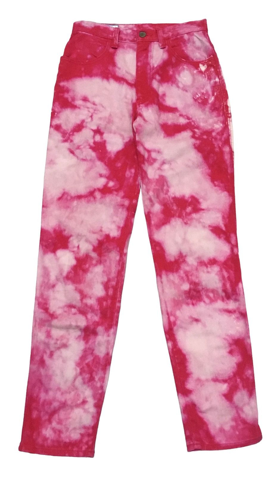 Rare Vintage Japanese Brand MM8 Distressed Jeans 1990s
