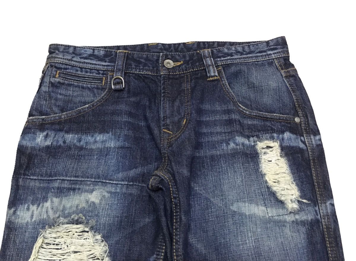 If Six Was Nine Rare Design Vintage Hideaways Nicole Flared Jeans 1990s Size US 31 - 3 Thumbnail