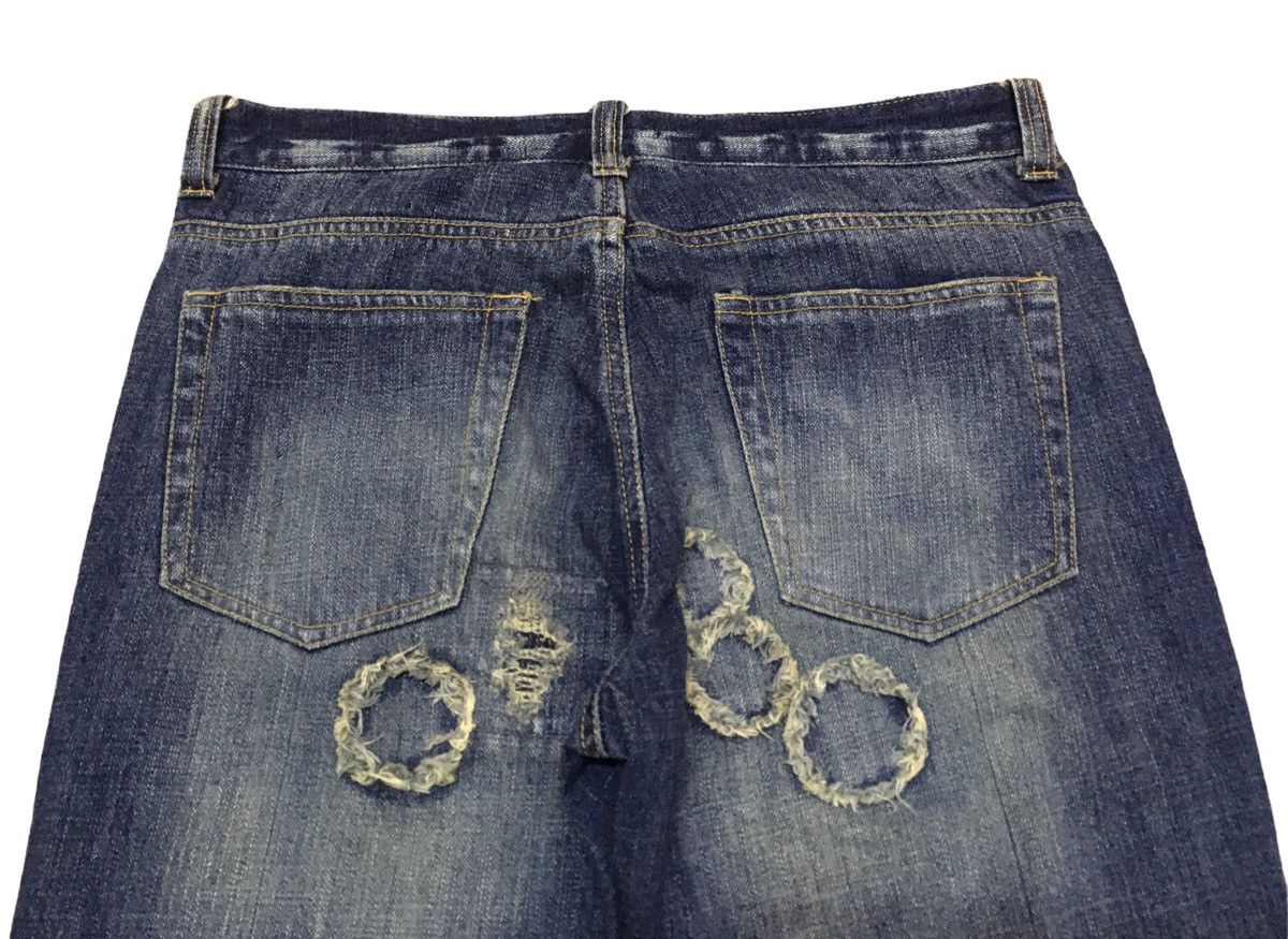 If Six Was Nine × Japanese Brand Rare Design Vintage Japanese Brand Distressed Jeans 1990s Size US 32 / EU 48 - 4 Thumbnail