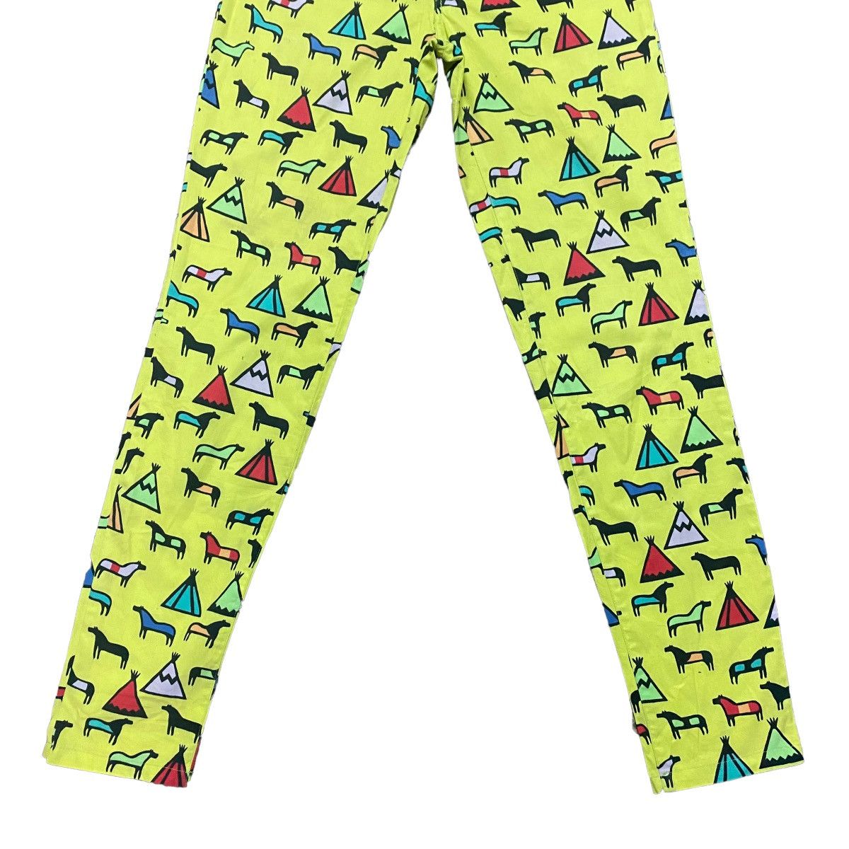 Versace Versace Jeans Couture Printed Animal Pants Size 24" / US 00 / IT 34 - 6 Thumbnail