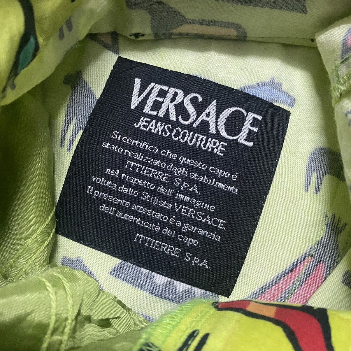 Versace Versace Jeans Couture Printed Animal Pants Size 24" / US 00 / IT 34 - 12 Thumbnail
