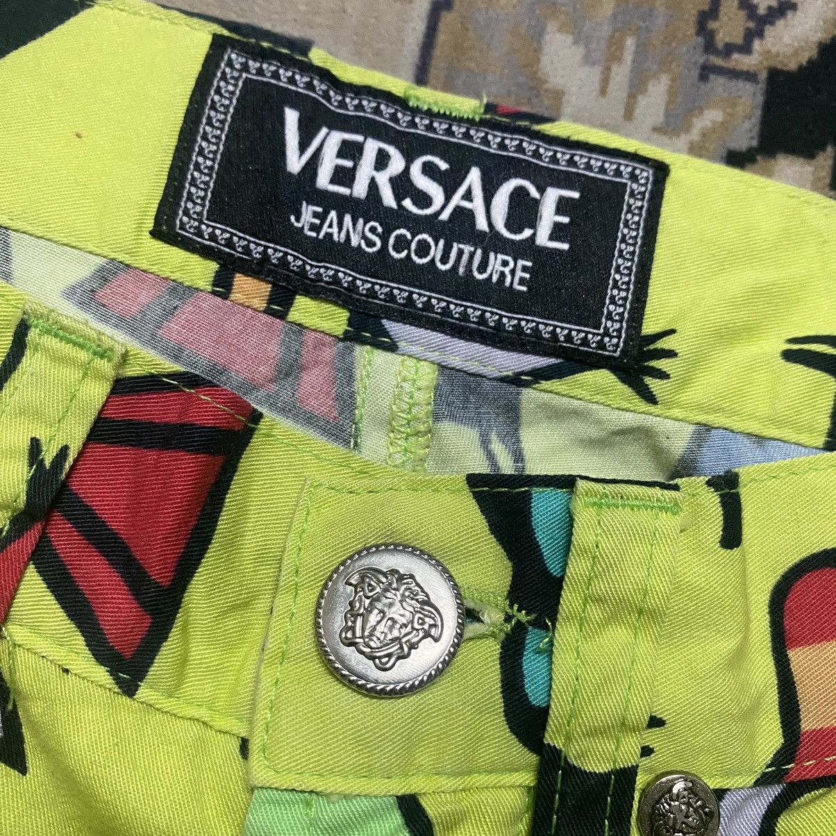 Versace Versace Jeans Couture Printed Animal Pants Size 24" / US 00 / IT 34 - 11 Thumbnail