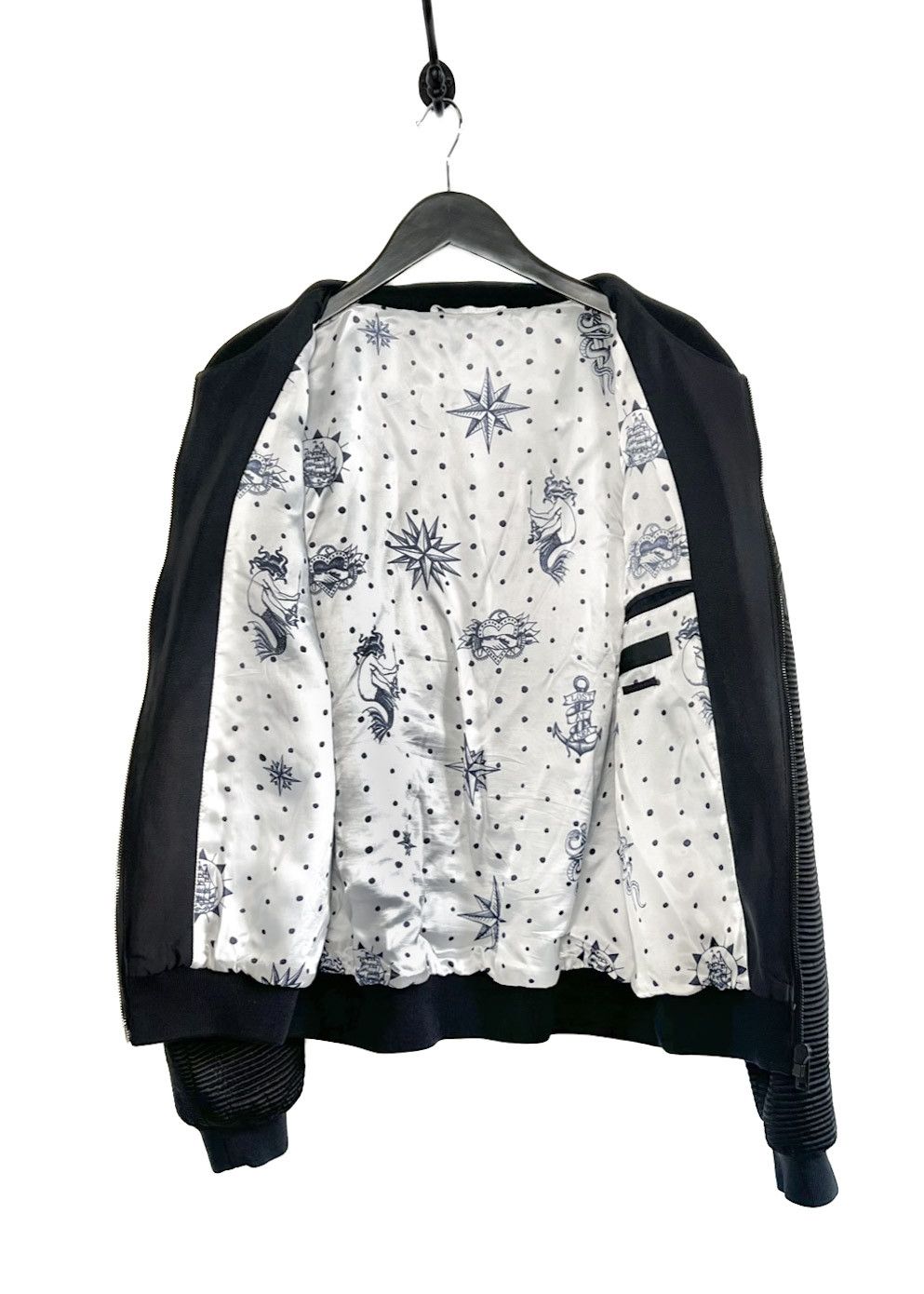 Alexander McQueen Alexander McQueen FW15 Mermaid Quilted Silk Bomber Jacket Size US L / EU 52-54 / 3 - 3 Thumbnail
