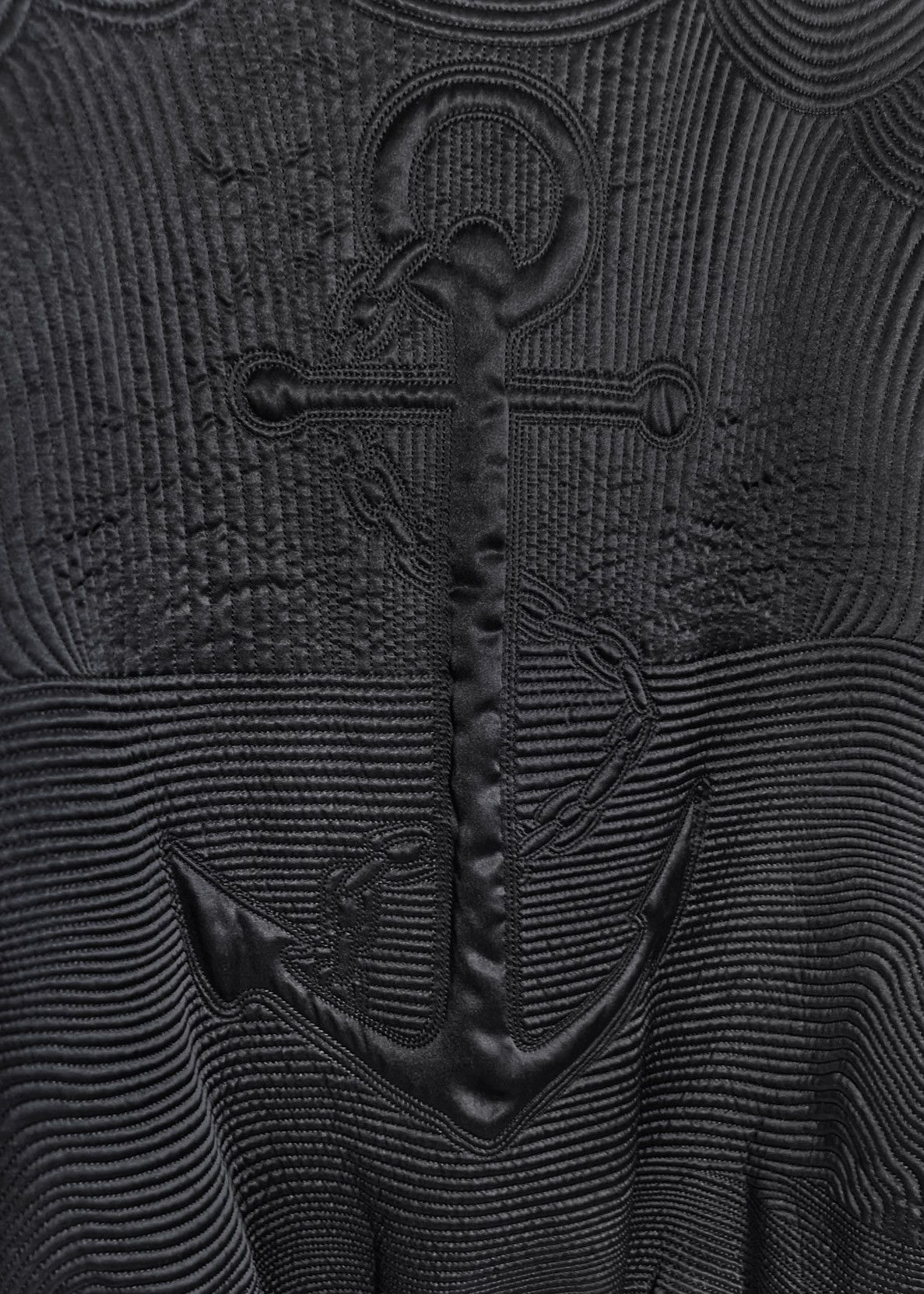 Alexander McQueen Alexander McQueen FW15 Mermaid Quilted Silk Bomber Jacket Size US L / EU 52-54 / 3 - 5 Thumbnail