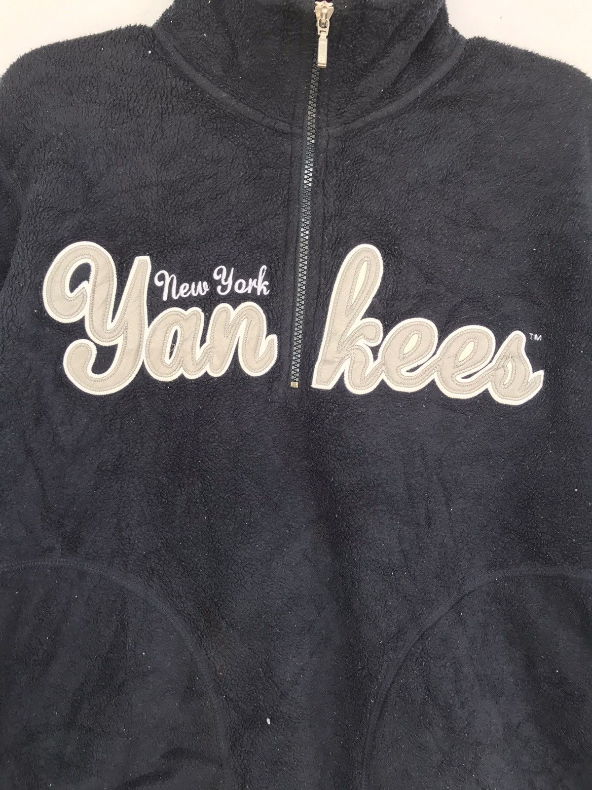 New York Yankees 🔥 Yan kees new york Big Logo Sweatshirt Size US XL / EU 56 / 4 - 4 Thumbnail
