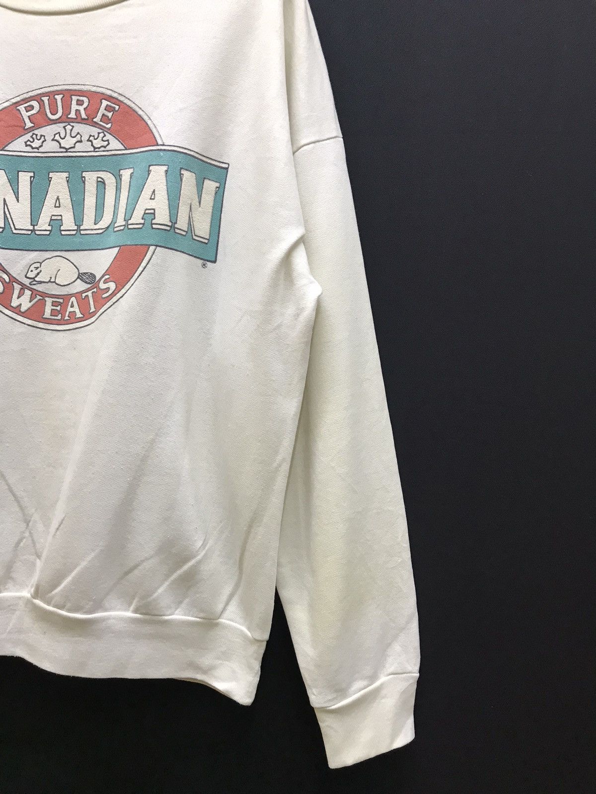 Vintage Vintage Canada Spell Big Logo Sweatshirt Size US M / EU 48-50 / 2 - 5 Thumbnail